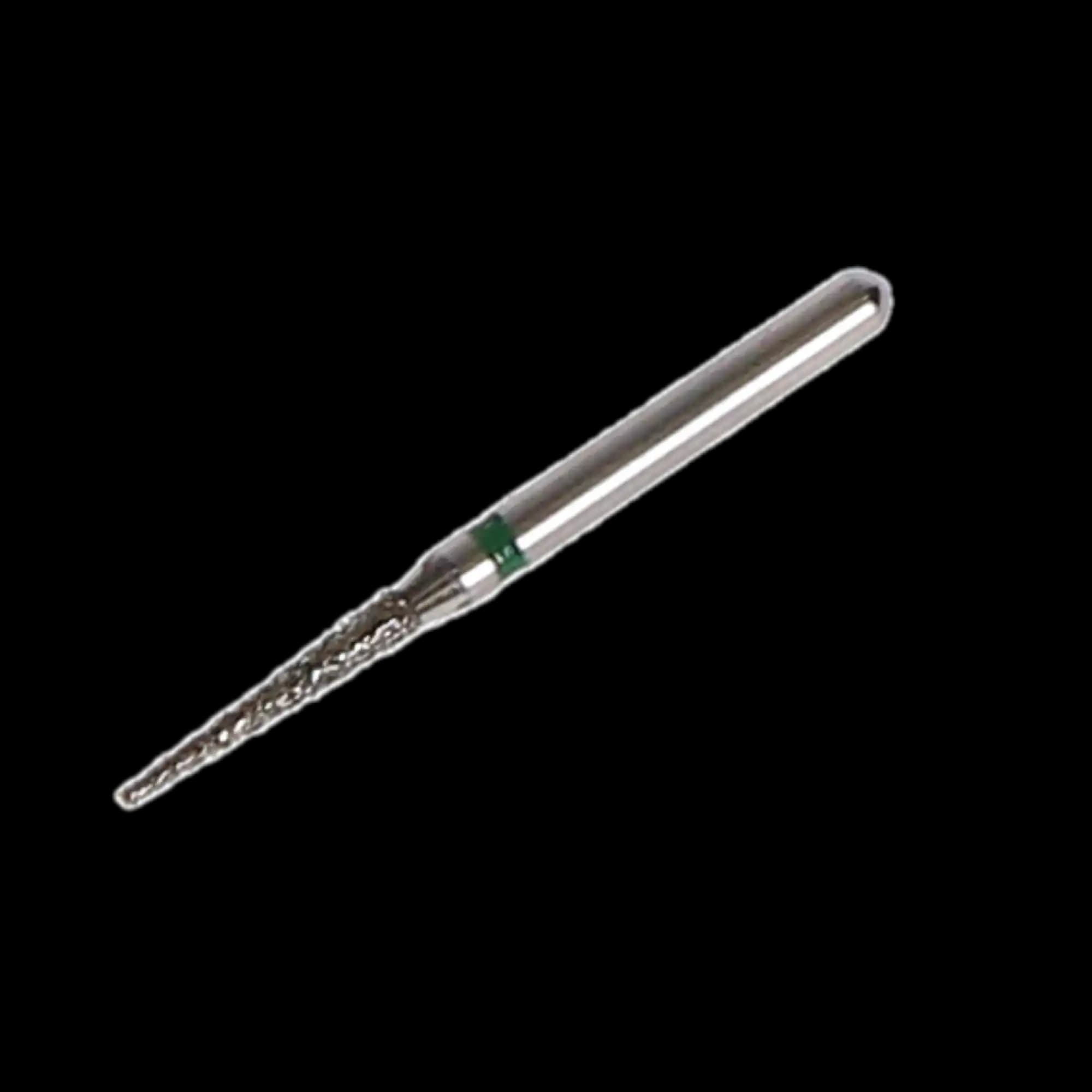 Sabur Diamond Bur, FG, Needle, Coarse, Green, 1.2 mm, 858-012C, 10/Pk, DB-858-012C thumbnail 3