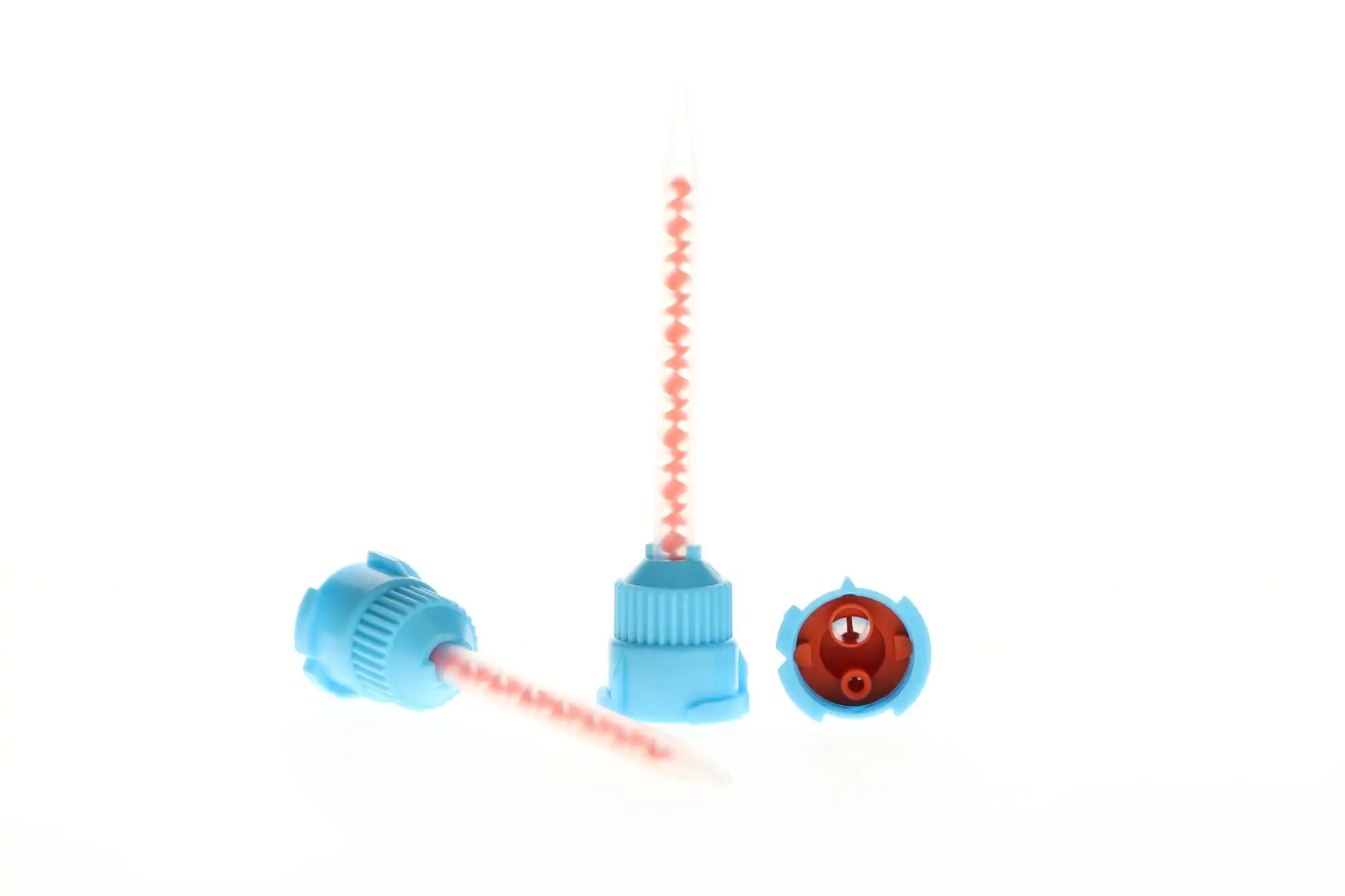 Mimic Temporary Crown & Bridge Mixing Tips, Blue/Orange, 4:1 & 10:1 Compatible, 50/Pk thumbnail 2
