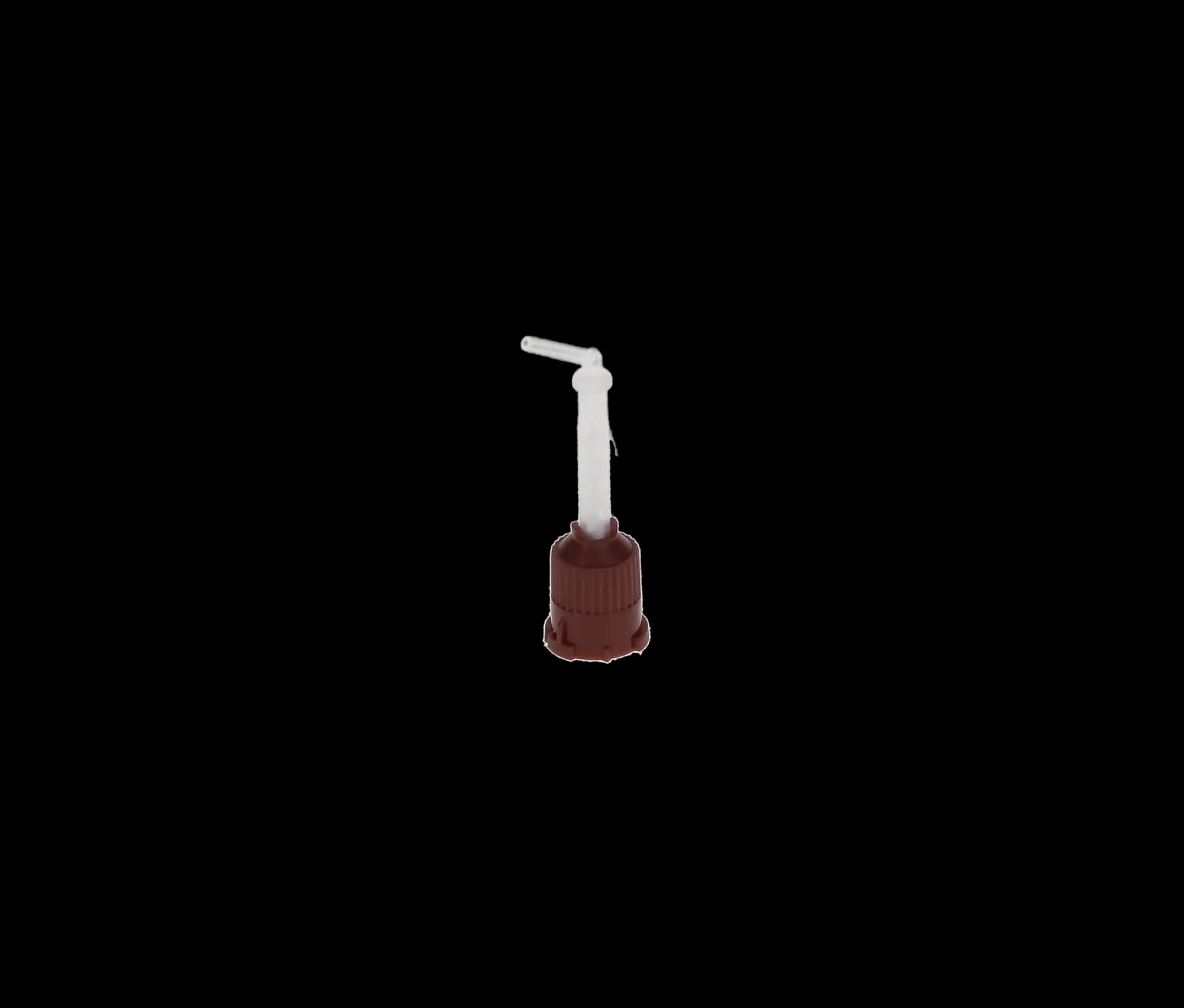 Mimic T-Style Mixing Tips with Intra-Oral Tips, Cement, 1:1, Brown, 50/Pk, MT-Core - Mimic, T-Style Mixing Tips, Cement, 1:1, Brown, 50/Pk, MT-Core - Image 1