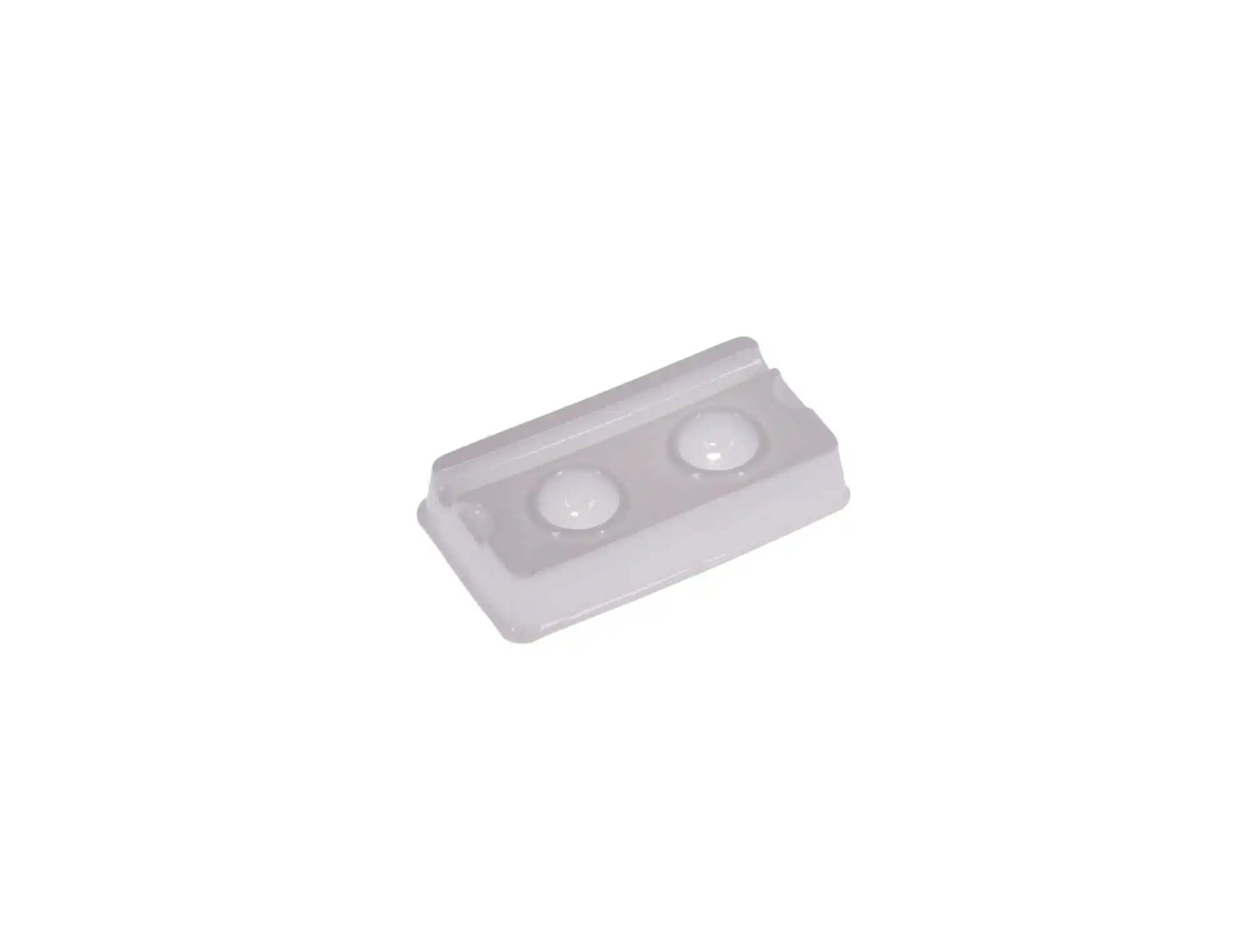 The Essentials Disposable Mixing Wells, 2-Well, White, 200/Pk, DMW-2 thumbnail 3