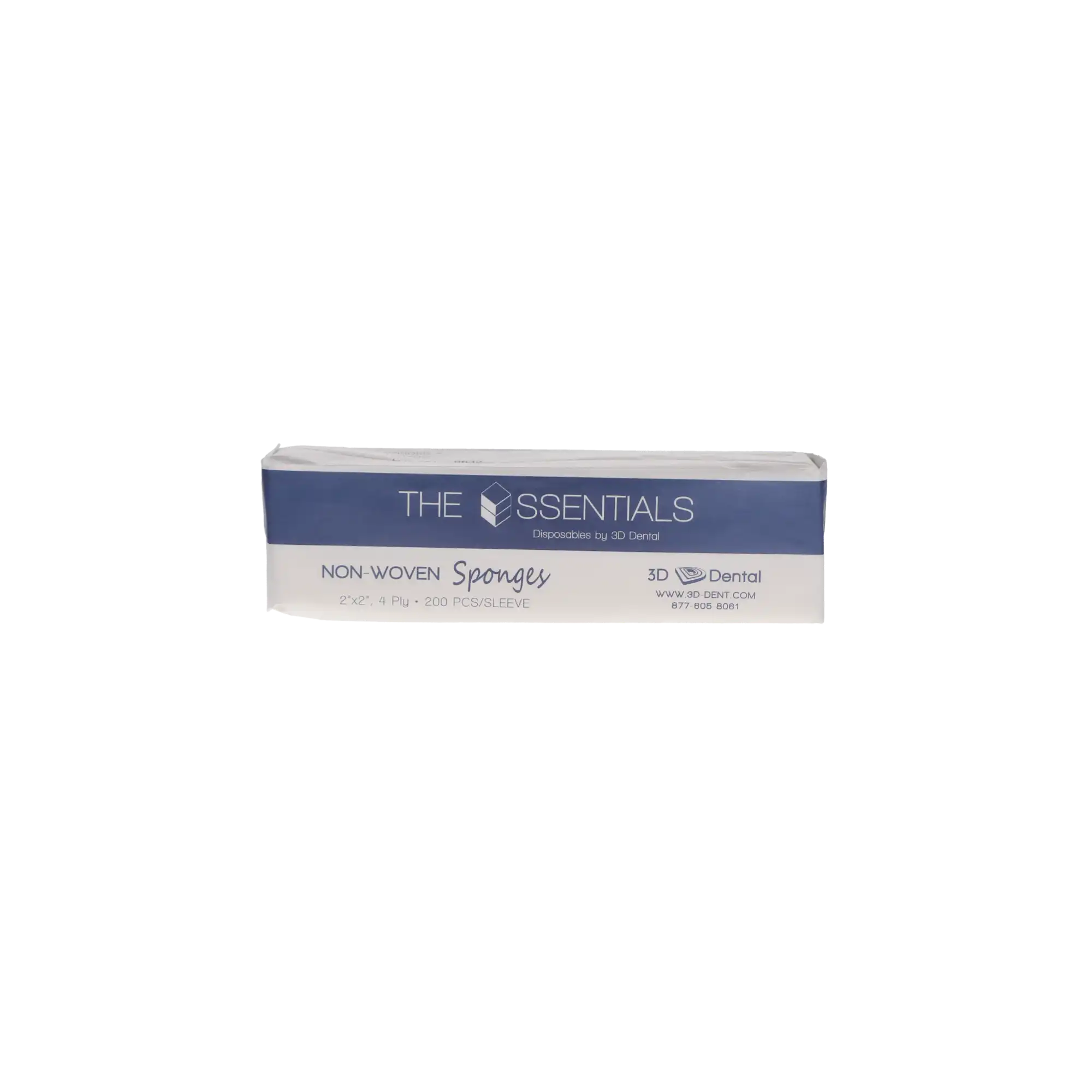 3D Dental Essentials Non-Woven Gauze Sponges, 2" x 2", 4-Ply, Non-Sterile, 5000/Case, NW22 thumbnail 6