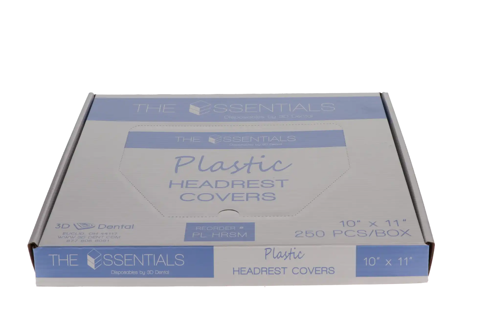 Plastic Headrest Covers, Poly, 10" x 11", 250/Pk, PL-HRSM thumbnail 3