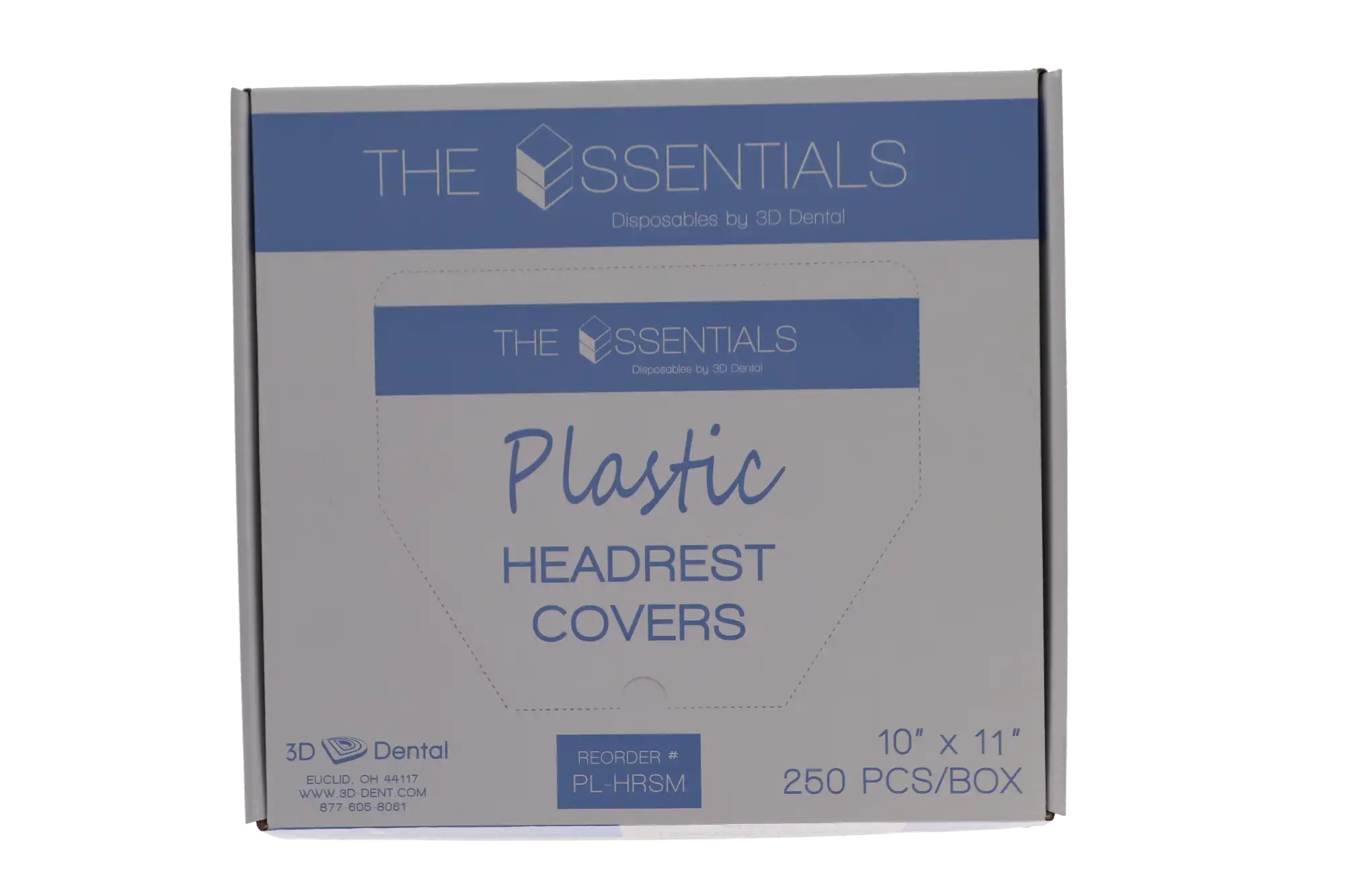 Plastic Headrest Covers, Poly, 10" x 11", 250/Pk, PL-HRSM thumbnail 4