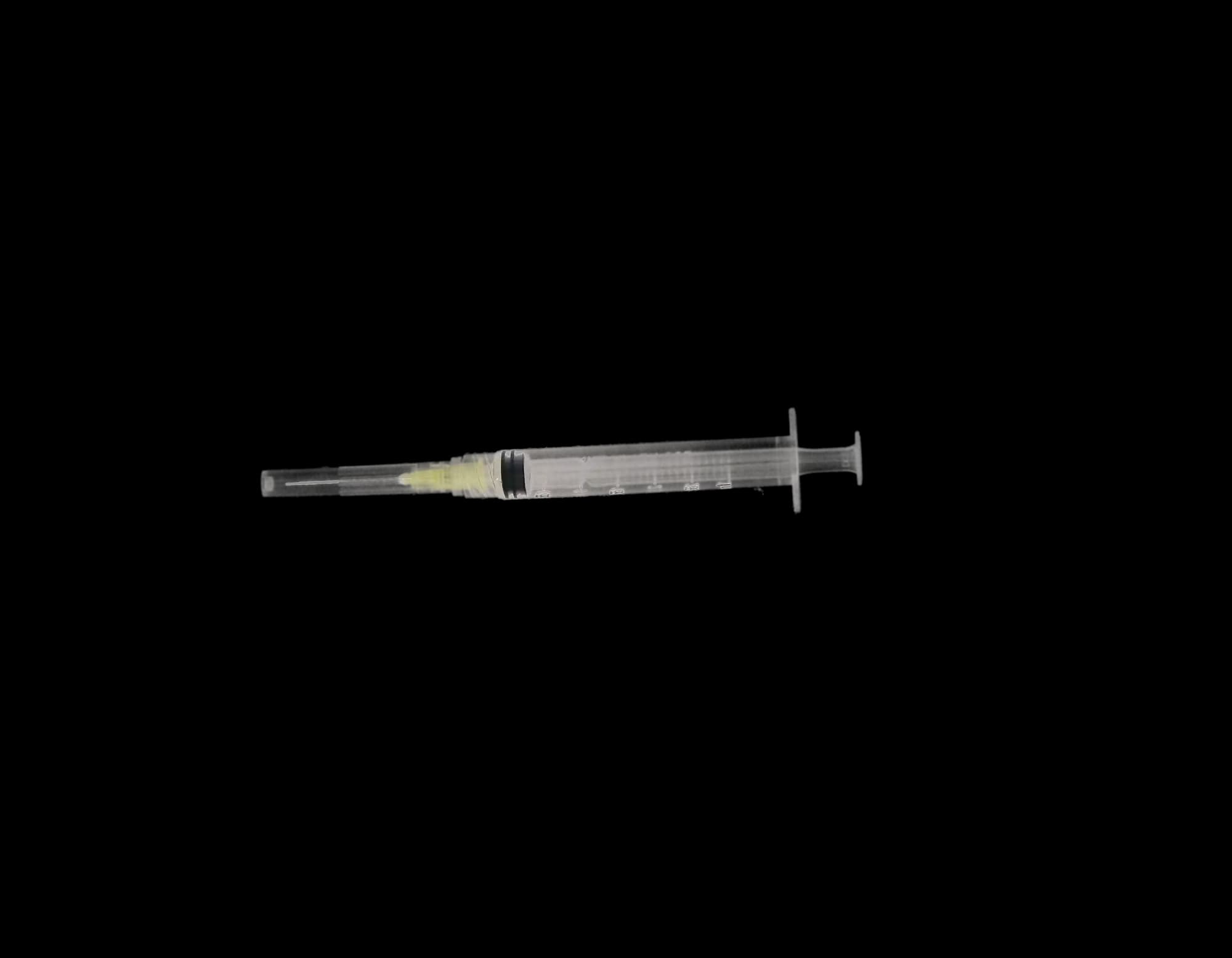 3D Dental Endo Irrigation Syringe with Half Cut Needle, 3 cc, 27 Gauge, Yellow, 100/Pk, EN27H thumbnail 5