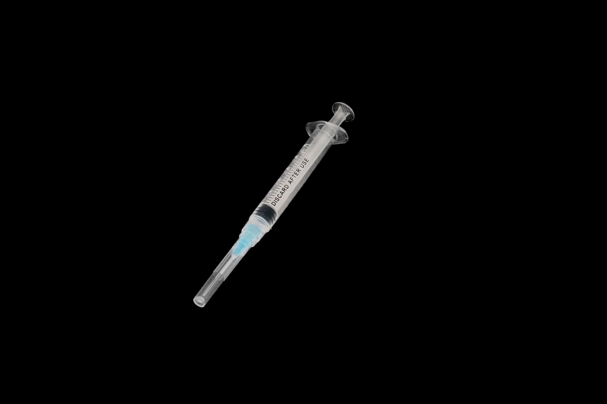 3D Dental Endo Irrigation Syringes with Side-Vent Closed End Needles, 3 cc, 23 Ga, Blue, 100/Pk, EN23S thumbnail 2