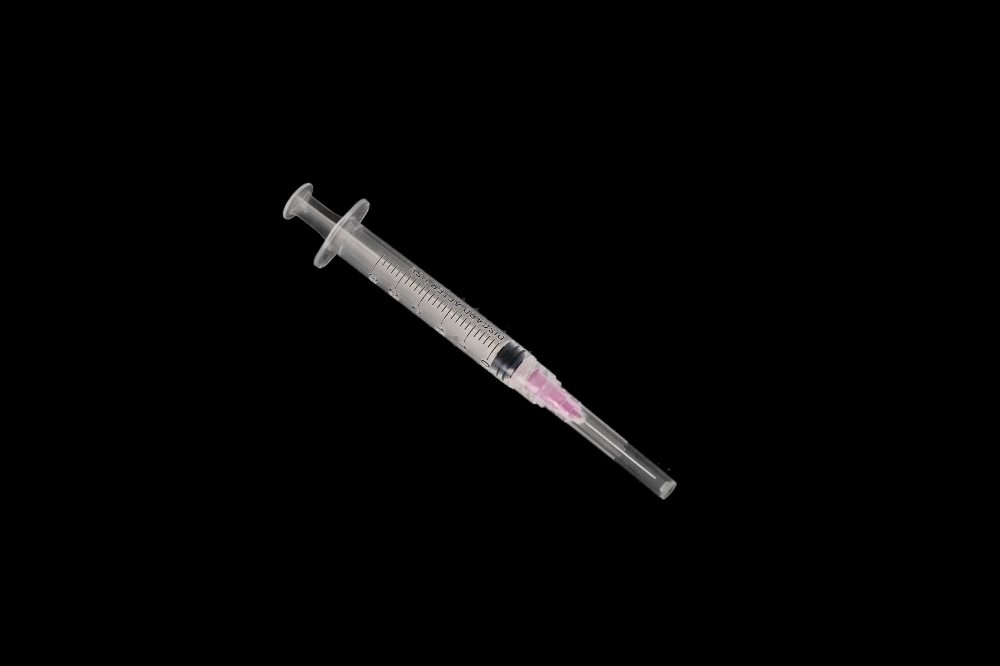 3D Dental Endo Irrigation Syringes with Side-Vent Closed End Needles, 3 cc, 30 Ga, Purple, 100/Pk, EN30S thumbnail 3
