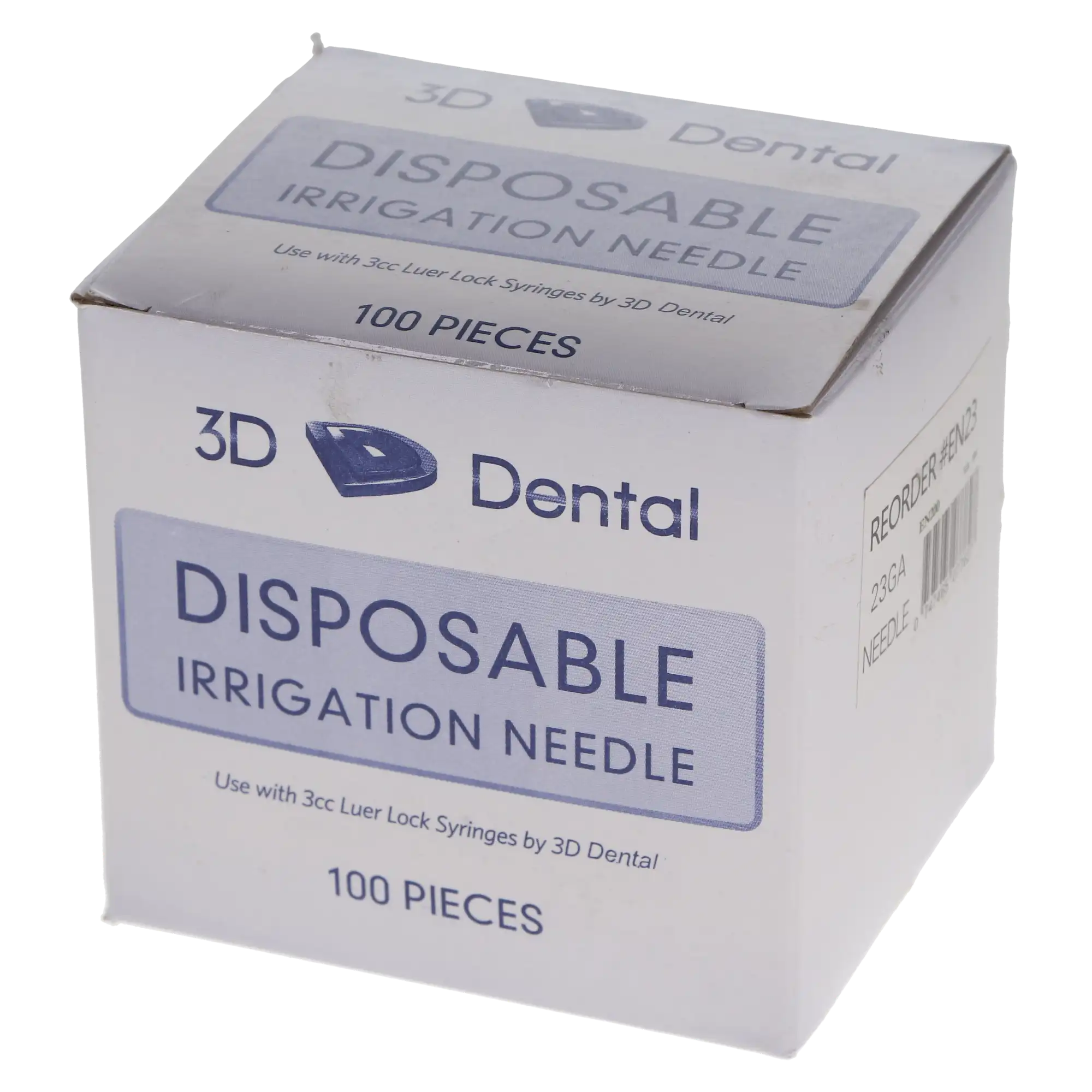Endo Irrigation Needles, Straight Tip, 23 Ga, 1", Blue, 100/Pk, EN23 thumbnail 4