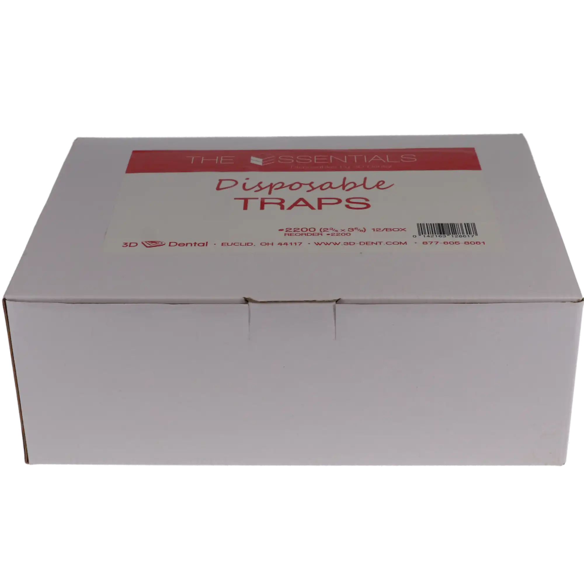 3D Dental Evacuation Trap, #2200, 2 3/4" x 3 5/8", 12/Pk, TR-2200 thumbnail 4