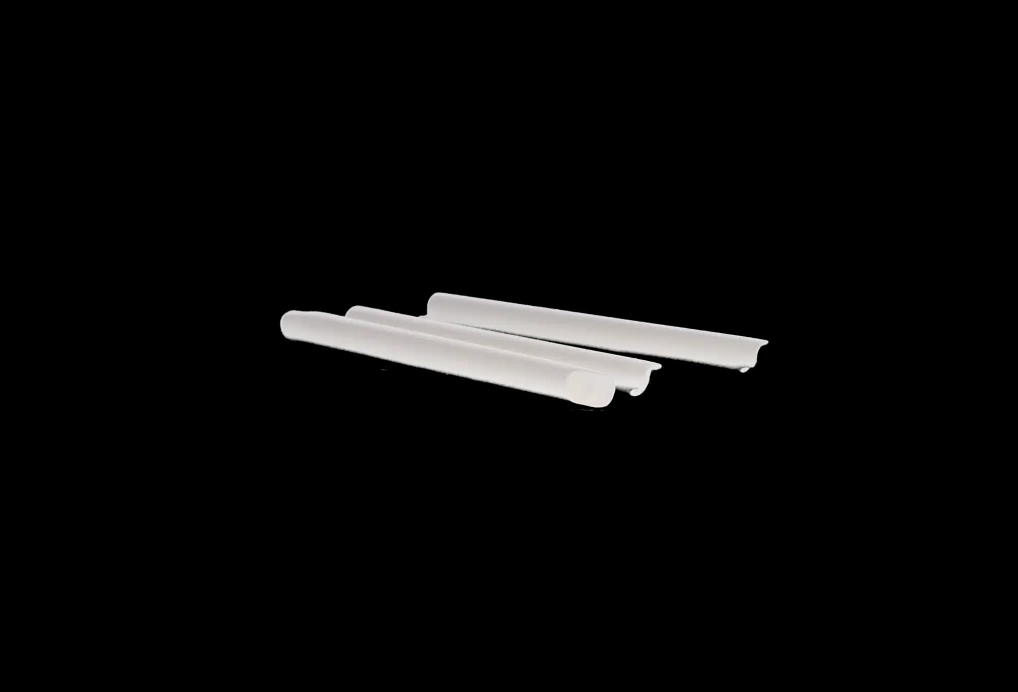 3D Dental High-Volume Evacuator Tips, White, Dual-Ended (Vented/Non-Vented), 1/8" Diameter, 100/Pk, EVTW thumbnail 3