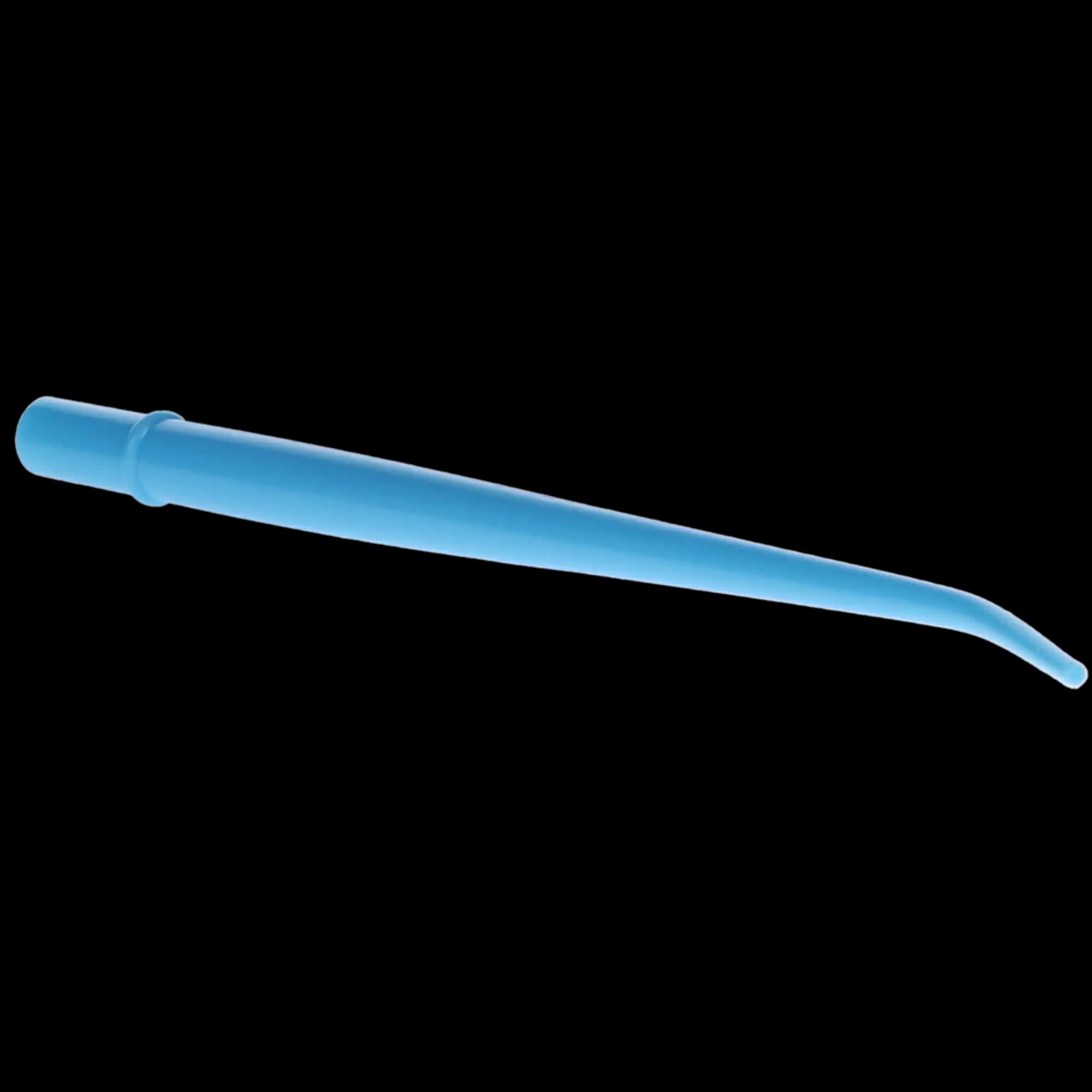 3D Dental Disposable Surgical Aspirator Tips, Regular, 1/16" Opening, Blue, 25/Pk, ASP16 - Disposable Surgical Aspirator Tips, Plastic, Regular, 1/16", Blue, 25/Pk, ASP16 - Image 1