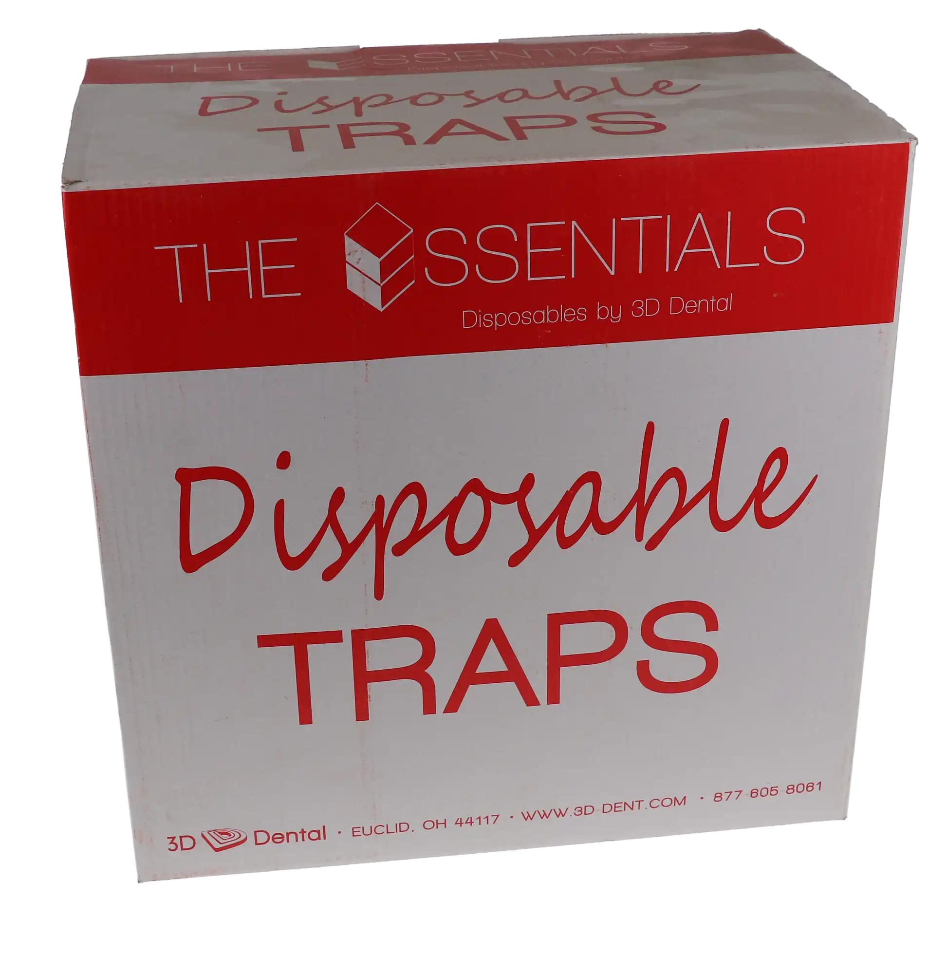 3D Dental Disposable Evacuation Trap, 2 1/8", #5501, 144/Pk, TR-5501 thumbnail 5