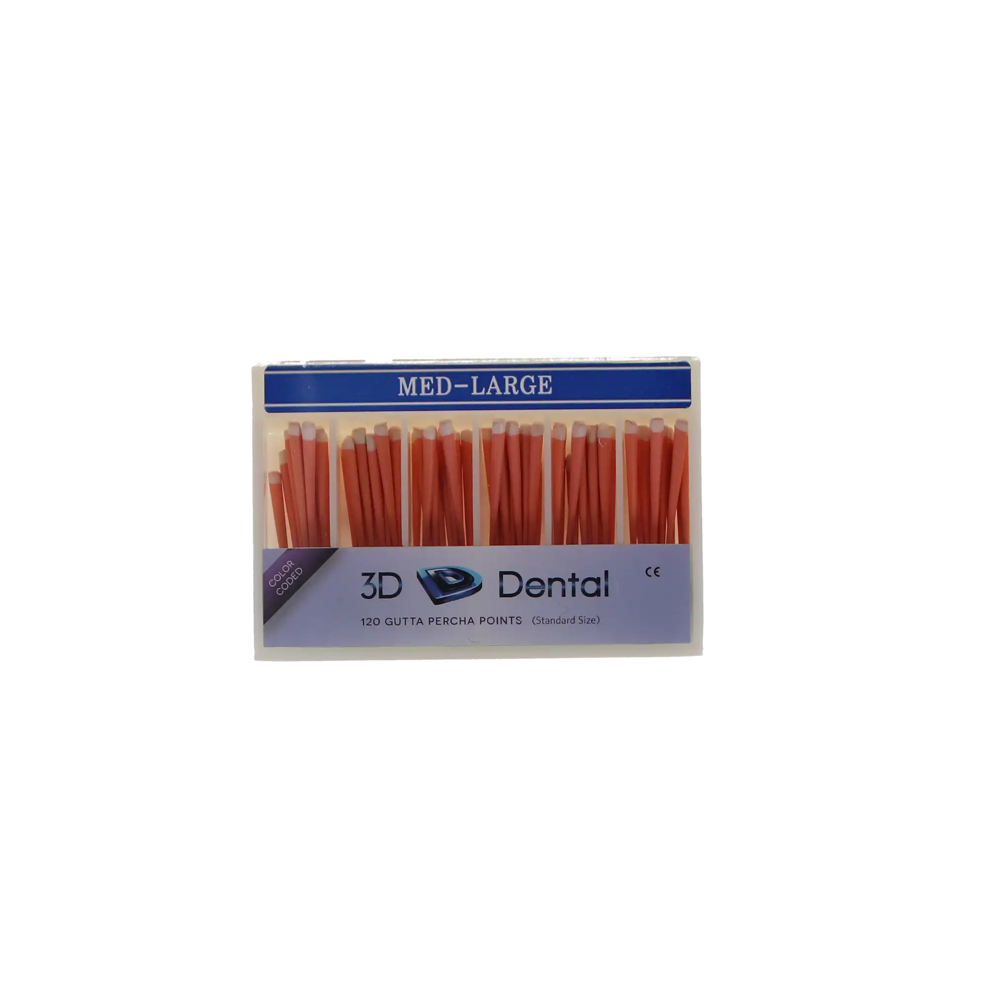 Gutta Percha Obturating Points, Hand-Rolled, Regular Bulk, Medium/Large, 120/Pk, GPBML thumbnail 4