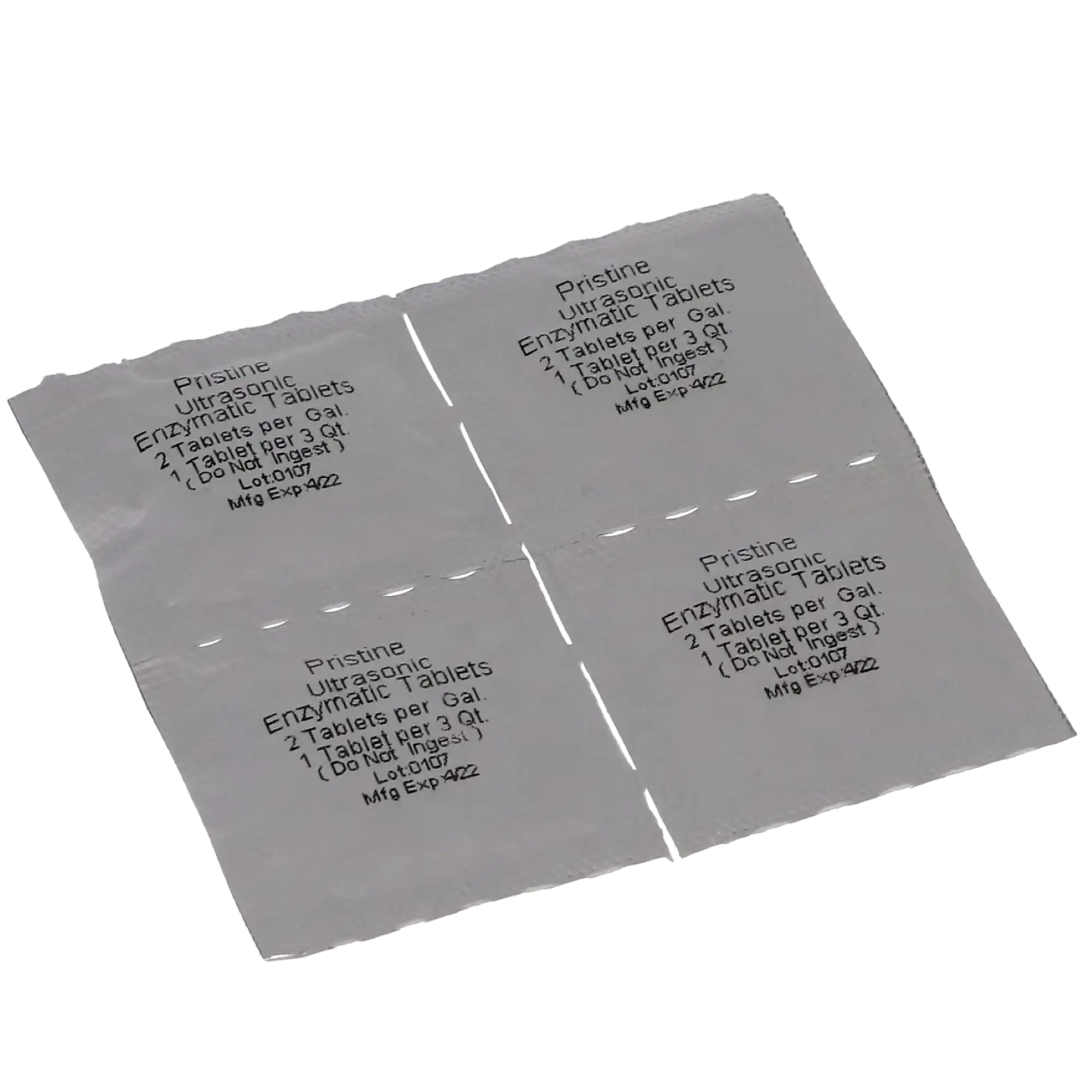 3D Dental Pristine Ultrasonic Bio-Enzymatic Cleaning Tablets, 64/Pk, PRST-UT thumbnail 3