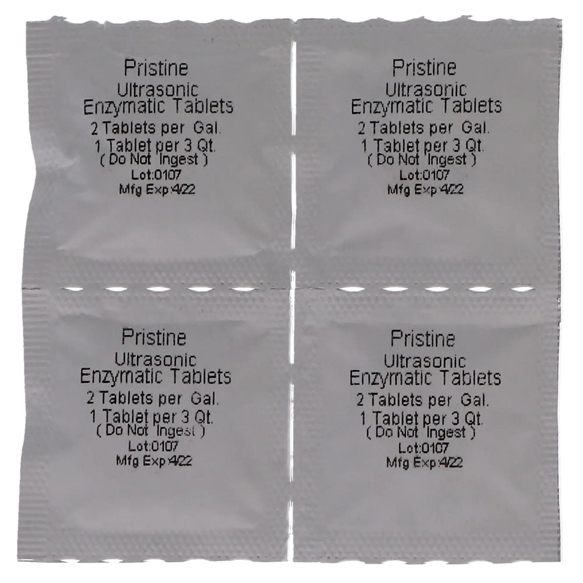 3D Dental Pristine Ultrasonic Bio-Enzymatic Cleaning Tablets, 64/Pk, PRST-UT thumbnail 5