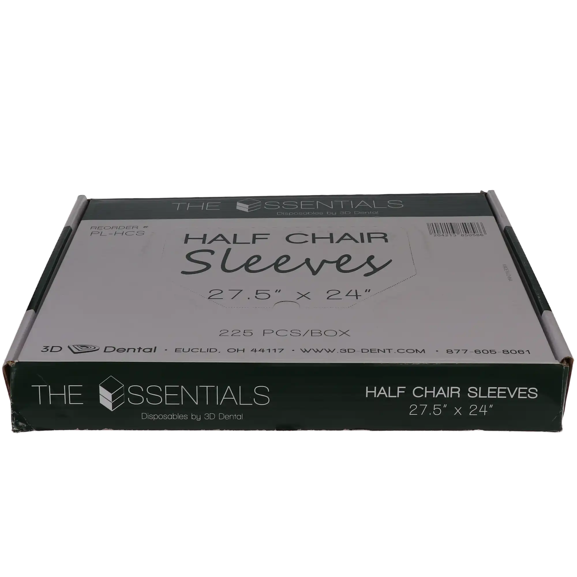 3D Dental Chair Covers / Sleeves, Half, 27.5" x 24", 225/Box, PL-HCS thumbnail 4