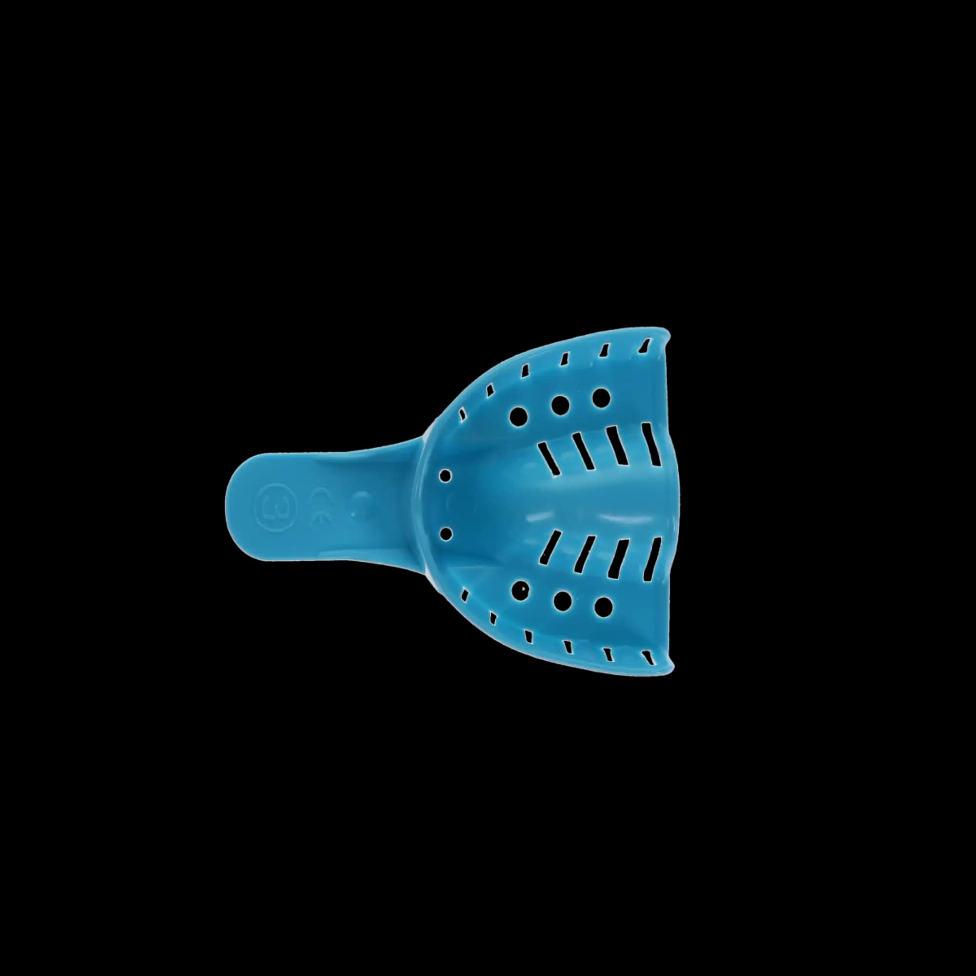 3D Dental #3 Medium Upper Full-Arch Disposable Perforated Impression Trays, 12/Pk, IMMU3 thumbnail 5
