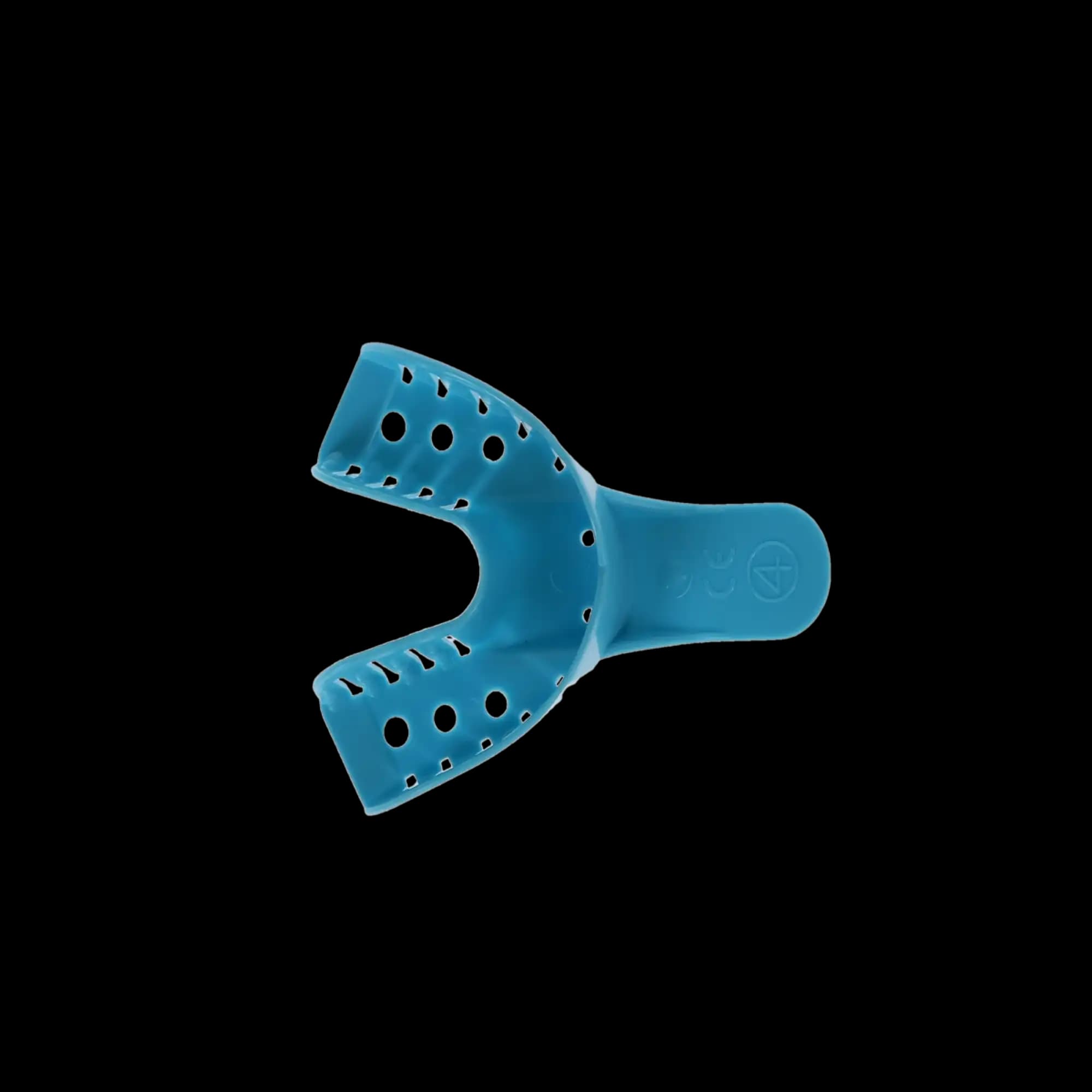 3D Dental #4 Medium Lower Full-Arch Disposable Impression Trays, Perforated, 12/Pk, IMML4 thumbnail 5