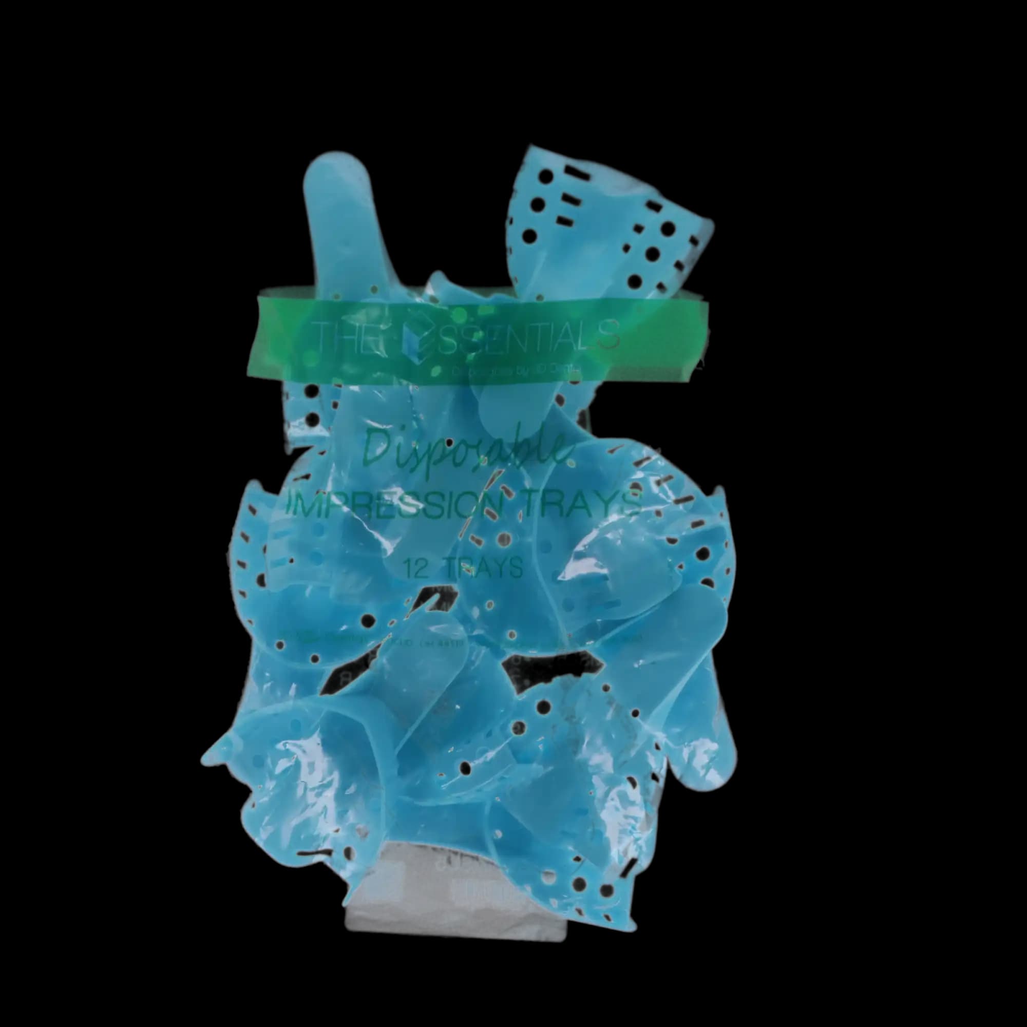 3D Dental #5 Small Upper Full-Arch Disposable Perforated Impression Trays, 12/Pk, IMSU5 thumbnail 4