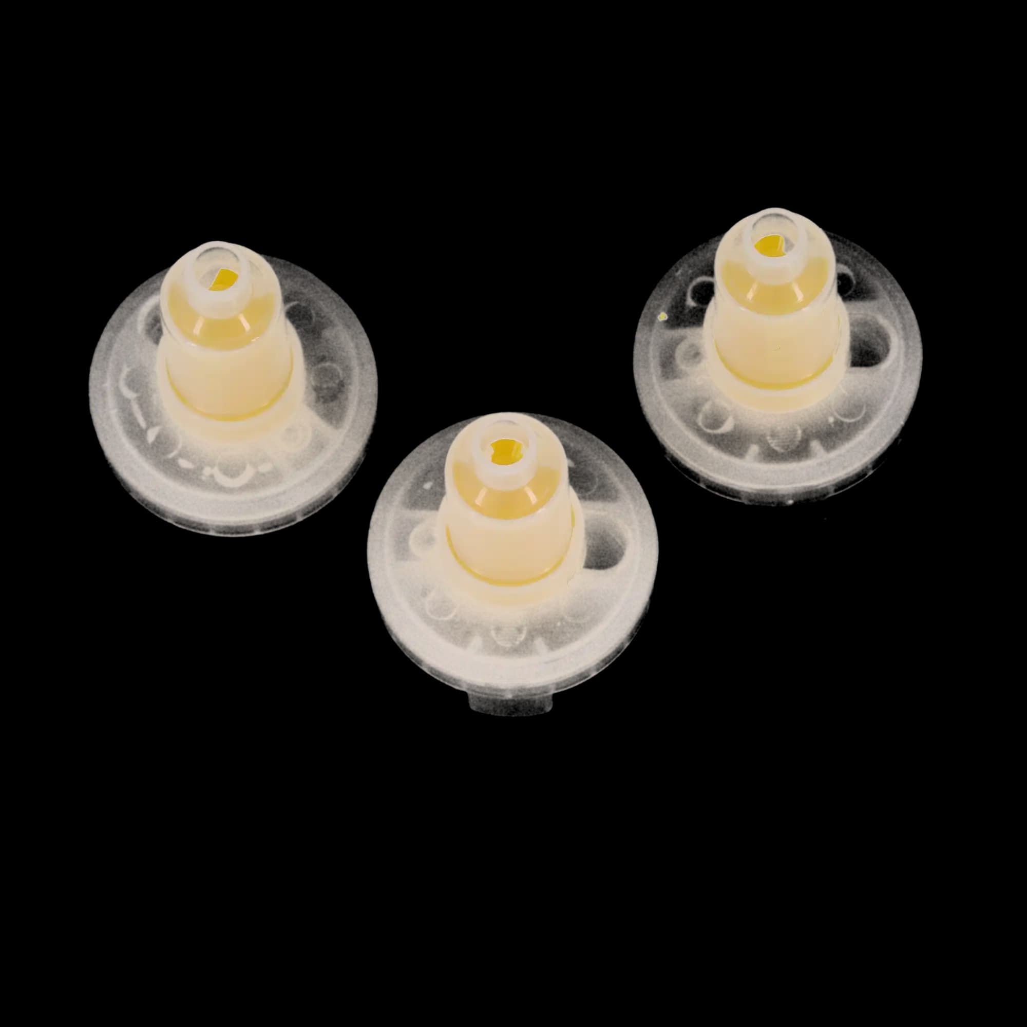 3D Dental Dynamic Mixing Tips for VPS Impression Material, Yellow, 50/Pk, DYNY thumbnail 3