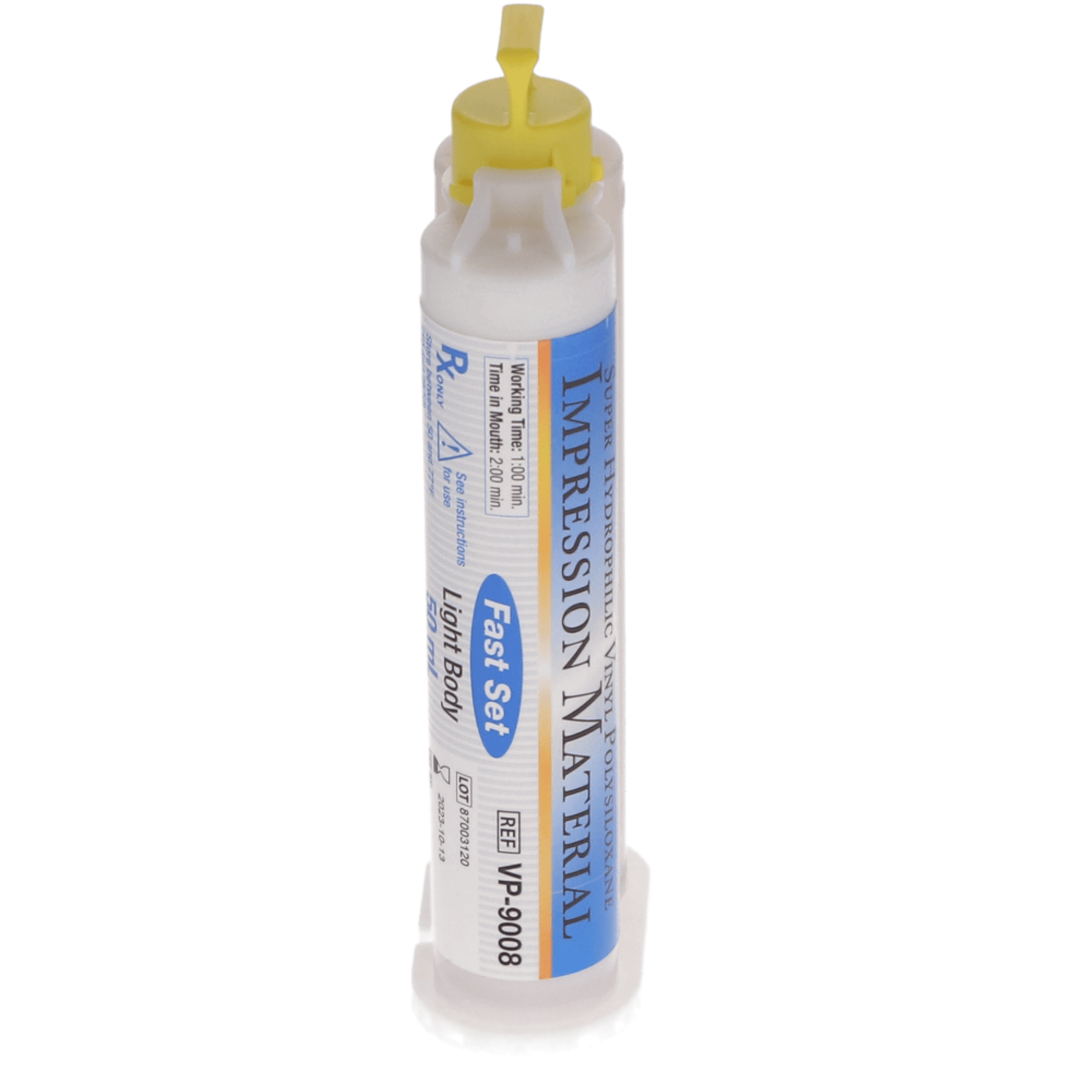 Mimic VPS Impression Material, Light Body, Fast Set, 50 ml Cartridges, 2/Pk, VPS-LF thumbnail 2