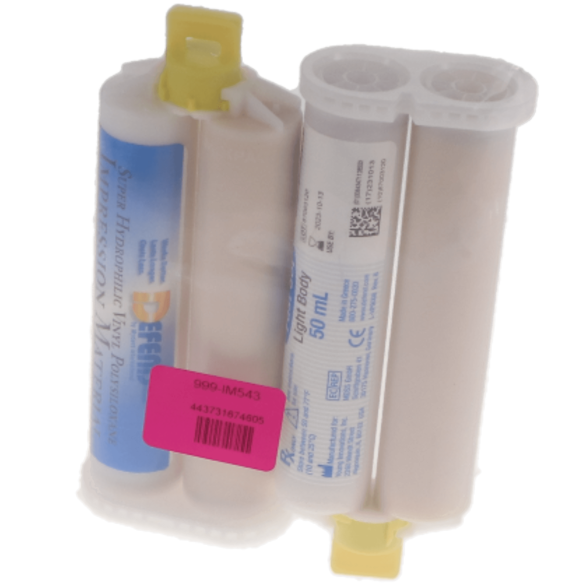 Mimic VPS Impression Material, Light Body, Fast Set, 50 ml Cartridges, 2/Pk, VPS-LF thumbnail 4