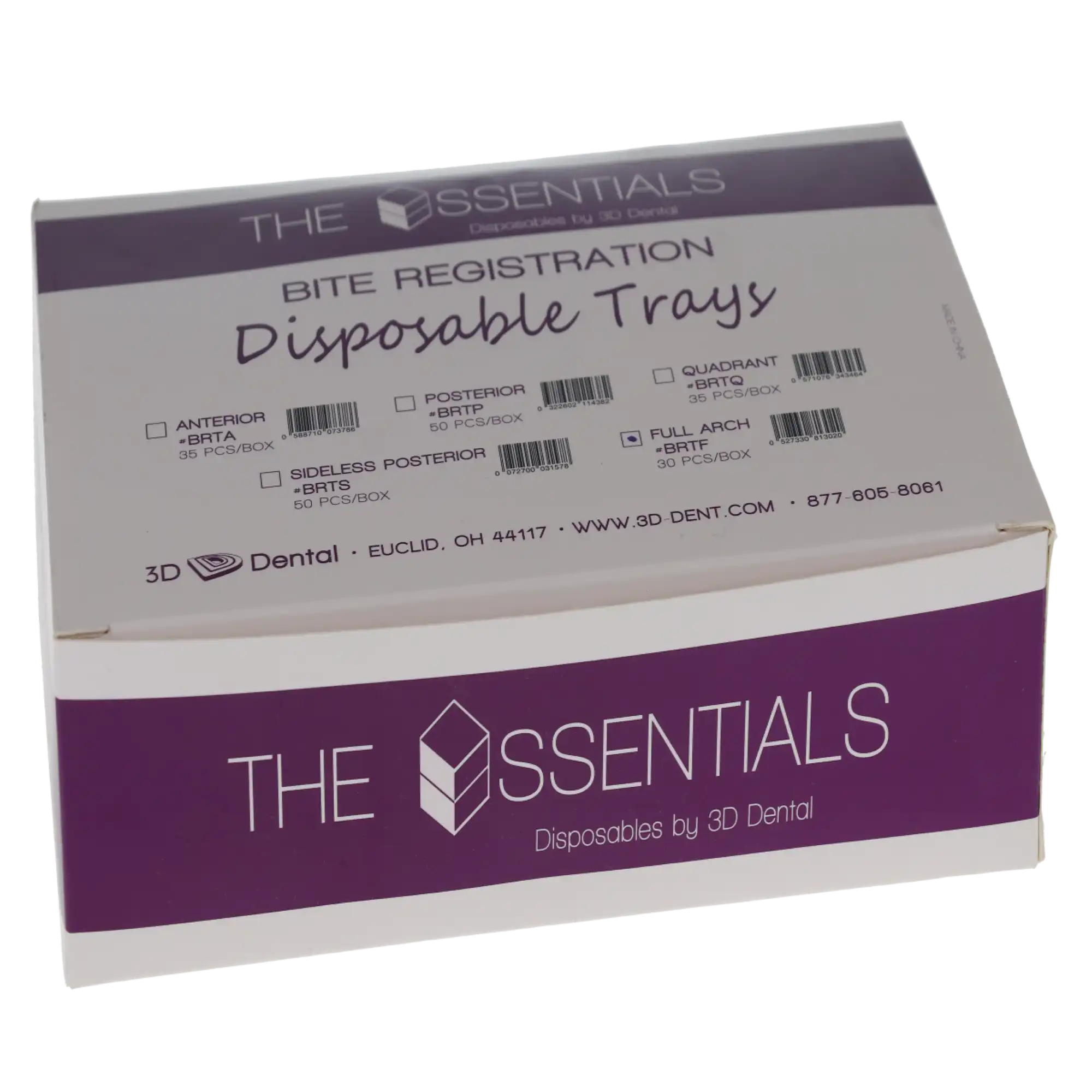 Essentials Bite Registration Trays, Full Arch, Disposable, 30/Pk, BRTF thumbnail 4
