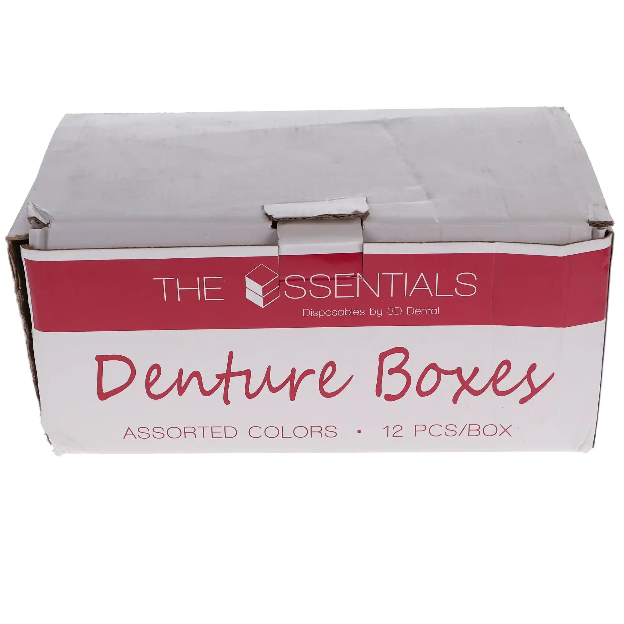 3D Dental Essentials Denture Boxes, Assorted Colors, 12/Pk, DDB thumbnail 6