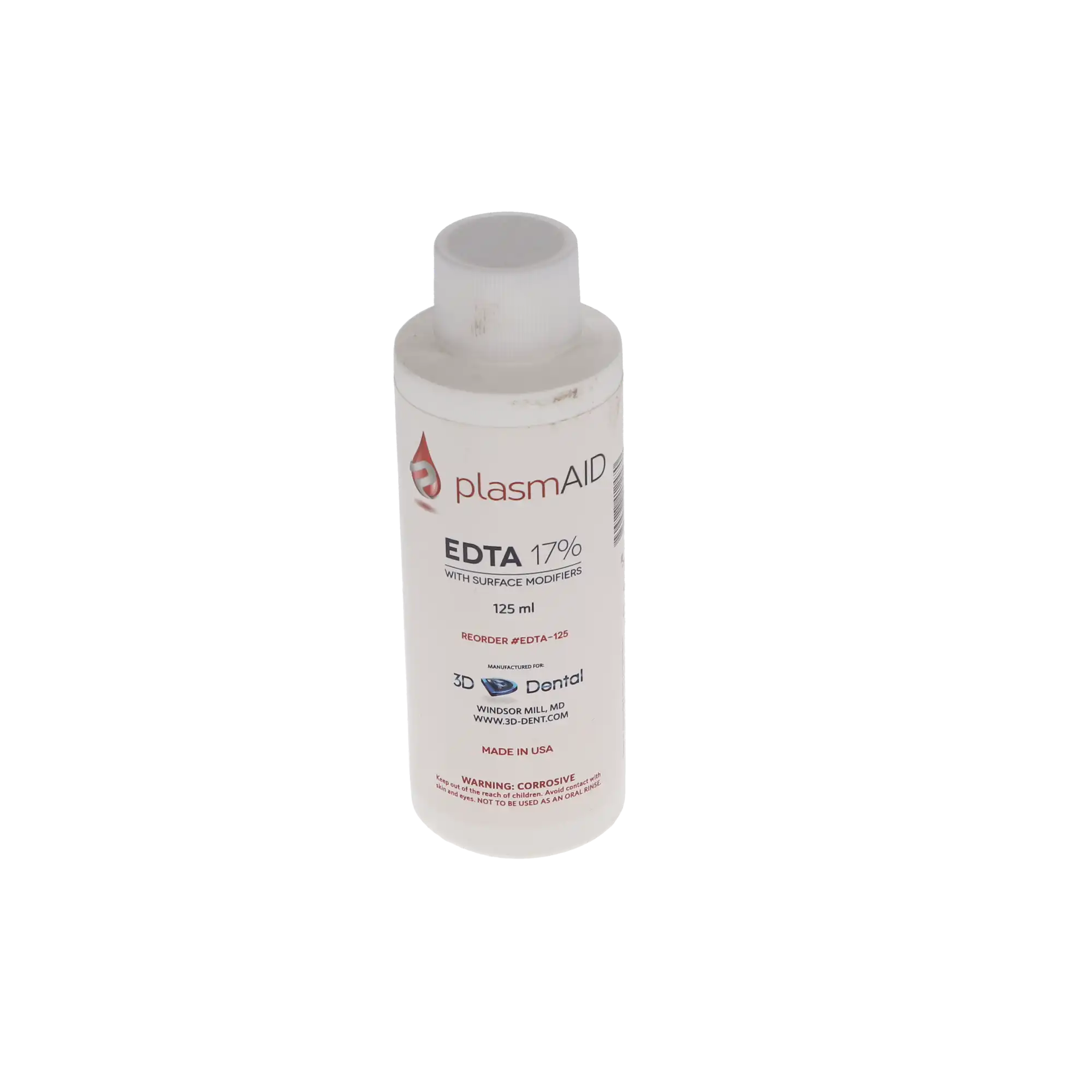 EDTA 17% Solution with Surface Modifiers, 125 ml Bottle, 1/Pk, P-EDTA-125 thumbnail 4
