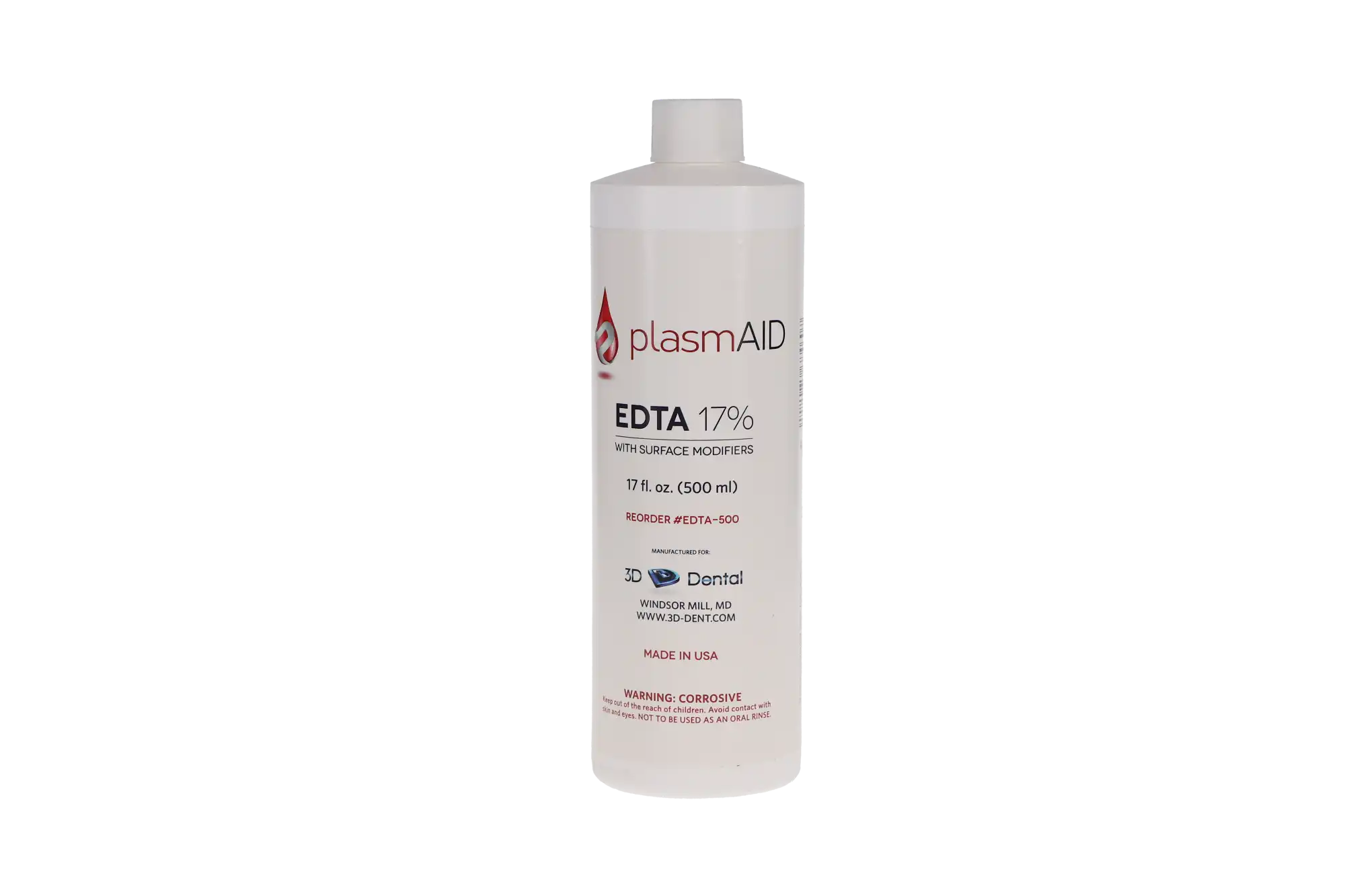EDTA 17% Solution with Surface Modifiers, 500 ml Bottle, 1/Pk, P-EDTA-500 thumbnail 5