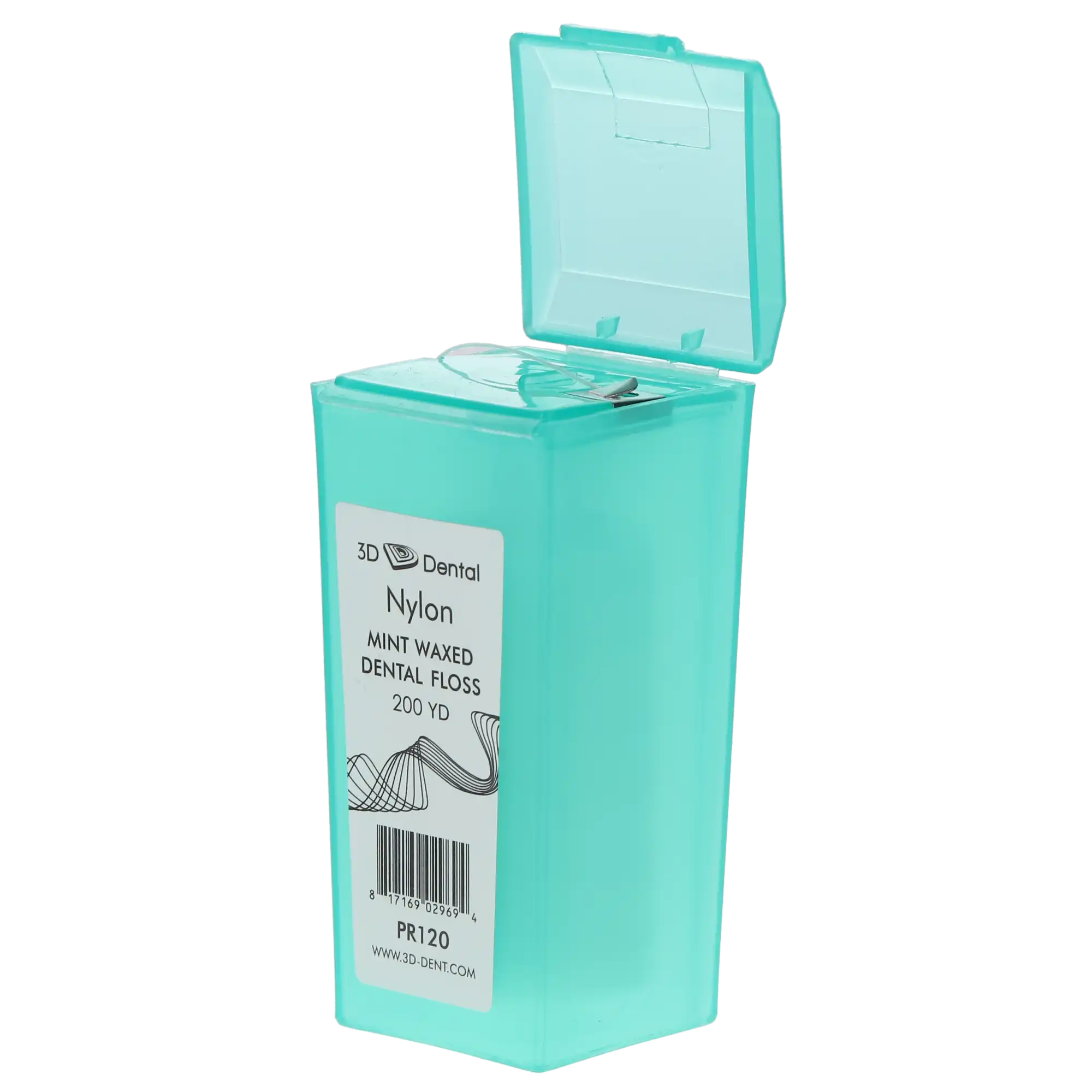3D Dental Waxed Mint Dental Floss Refill, 200 yds, 1/Pk, PR120 thumbnail 5