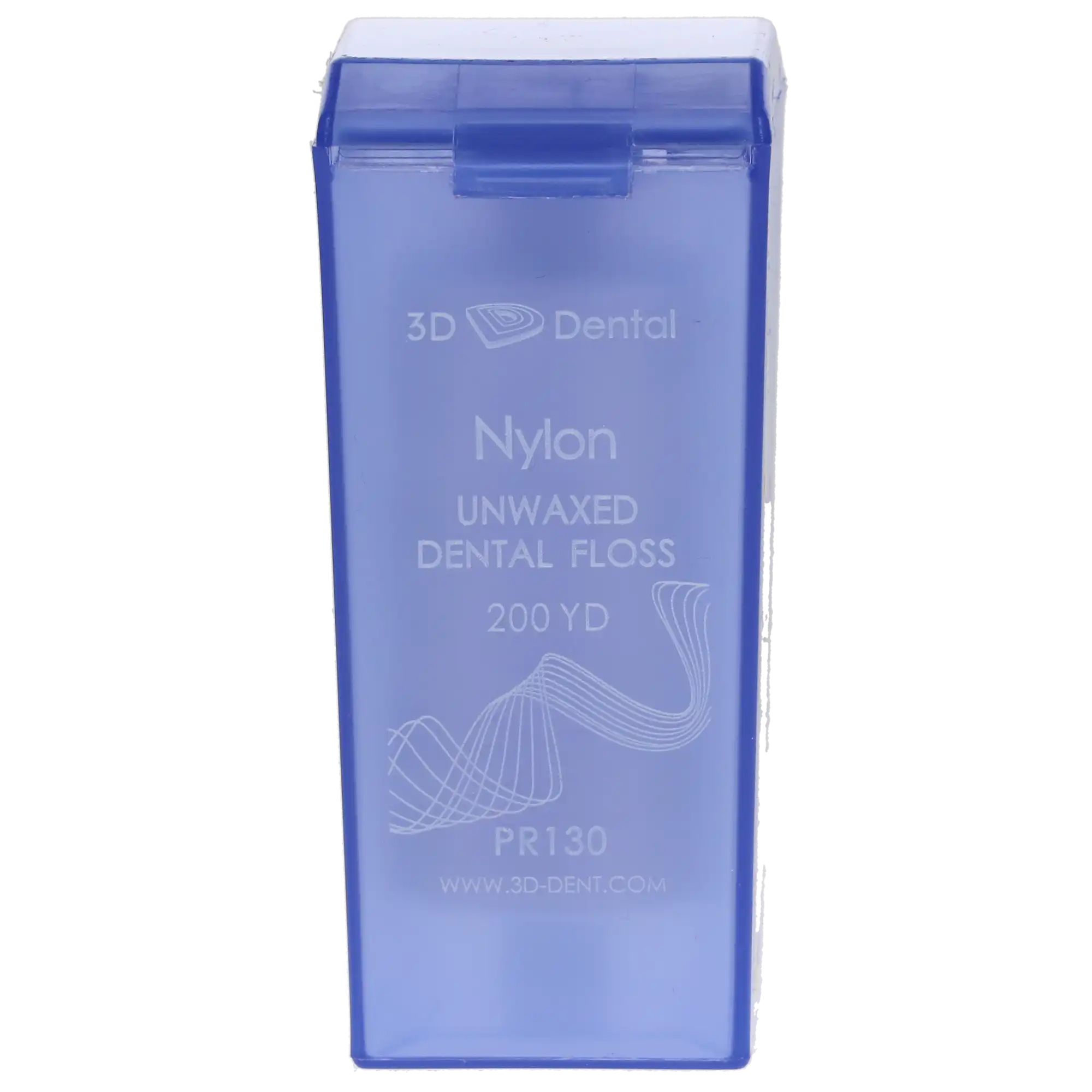 3D Dental Unwaxed Nylon Dental Floss Refill, 200 yds, 1/Pk, PR130 thumbnail 3