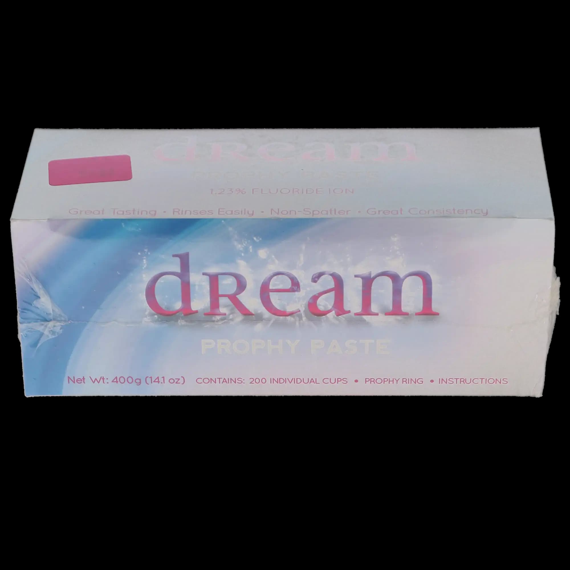 3D Dental DREAM Prophy Paste Cups, Coarse, Mint, Splatter-Free with Xylitol, 200/Box, PP-MC thumbnail 4