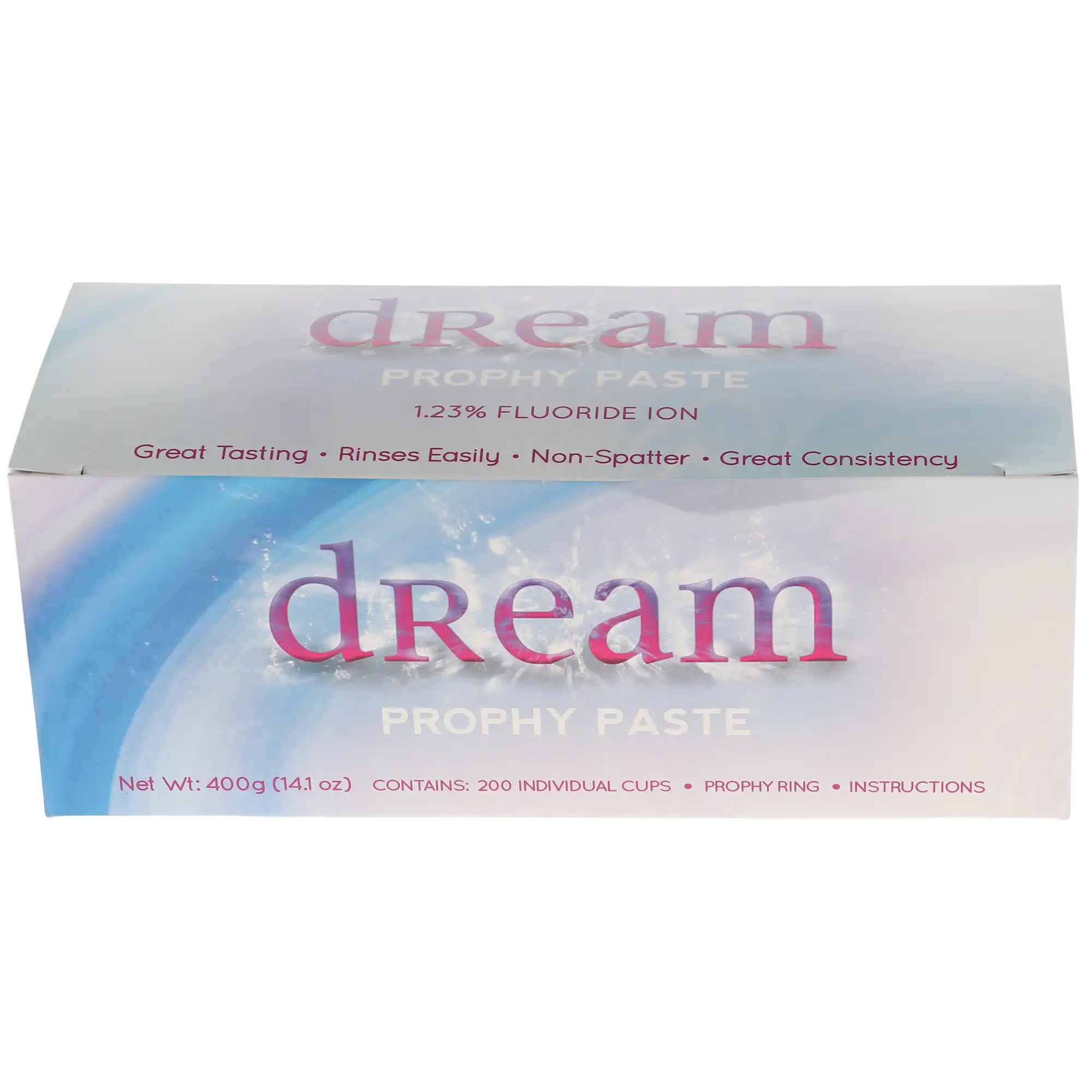 3D Dental Prophy Paste Cups, Medium, Mint, 1.23% APF, 200/Pk, PP-MM thumbnail 4