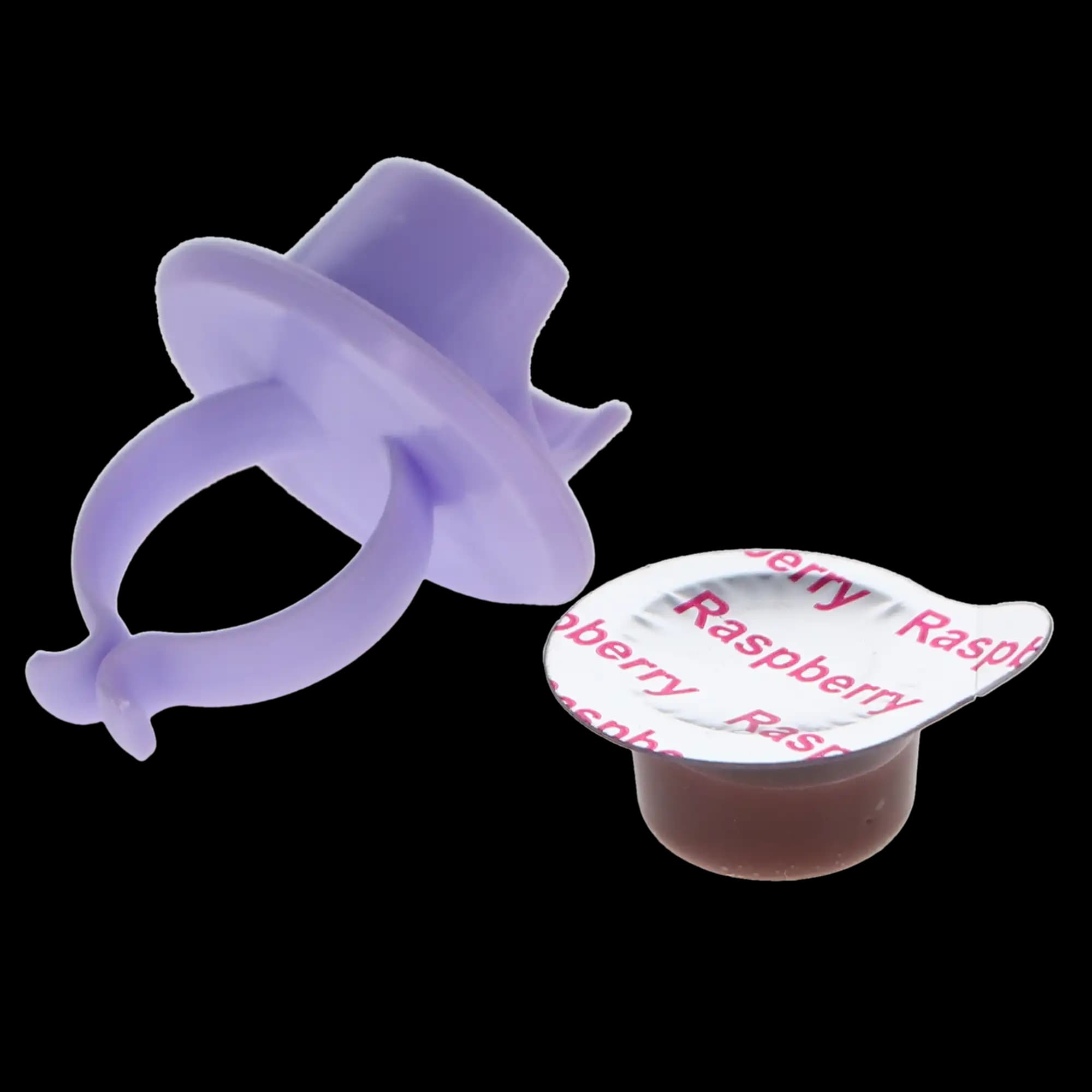 3D Dental Prophy Paste Cups, Medium Grit, Raspberry, 1.23% APF, 200/Pk, PR811 thumbnail 2