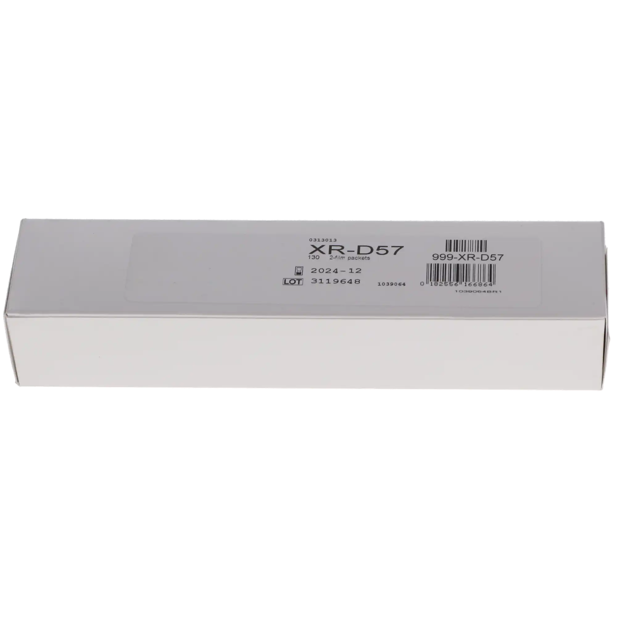 DF-57 D Speed Dental X-Ray Film, Double Film, Size #2, 130/Pk, 1039064 thumbnail 3