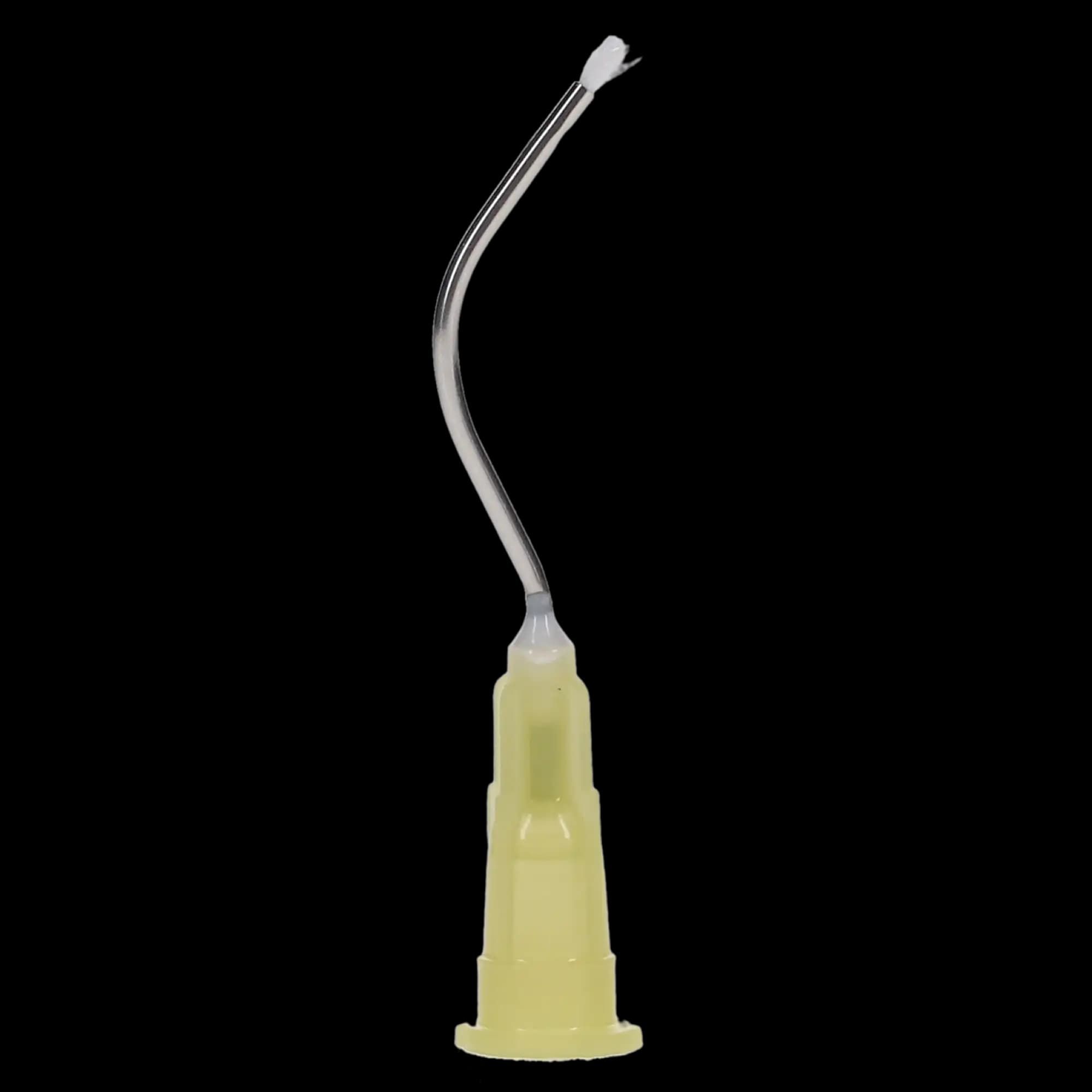 Vista Dental Products Stat-Flo Hemostatic Infusor Pre-Bent Tips, 19 Gauge, Yellow, 100/Pk, 312100 thumbnail 5