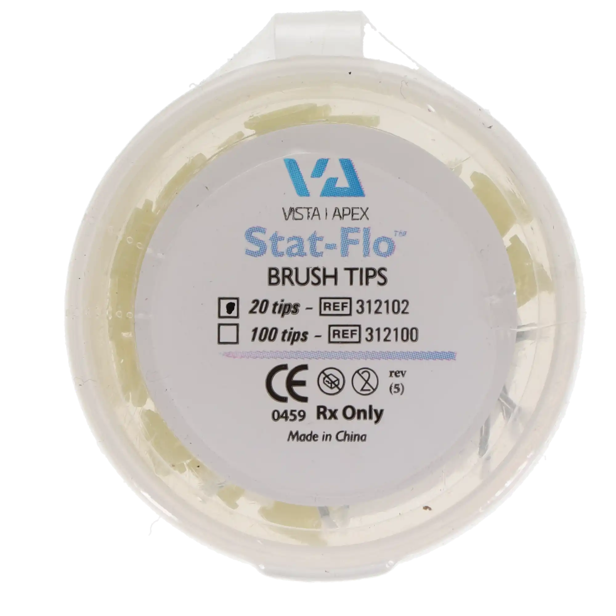 Stat-Flo Hemostatic Infusor Pre-Bent Tips, 19 Ga, Yellow, 20/Pk, 312102 thumbnail 8