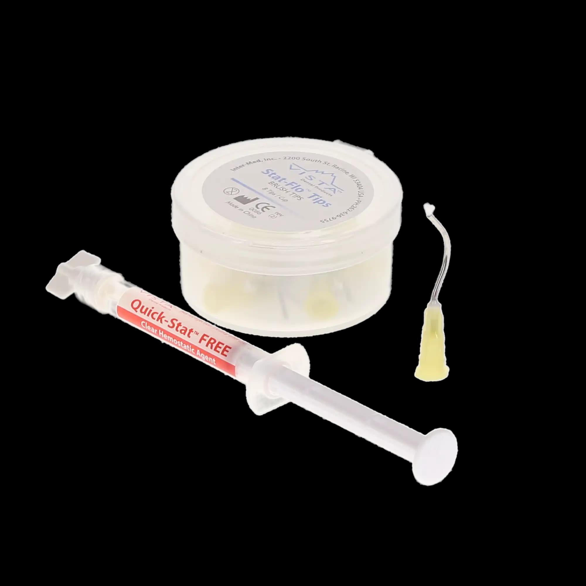 Quick-Stat FREE Clear Hemostatic Gel, 25% Aluminum Chloride, 1.2 mL Syringe Standard Kit, 4/Pk, 504600 thumbnail 3