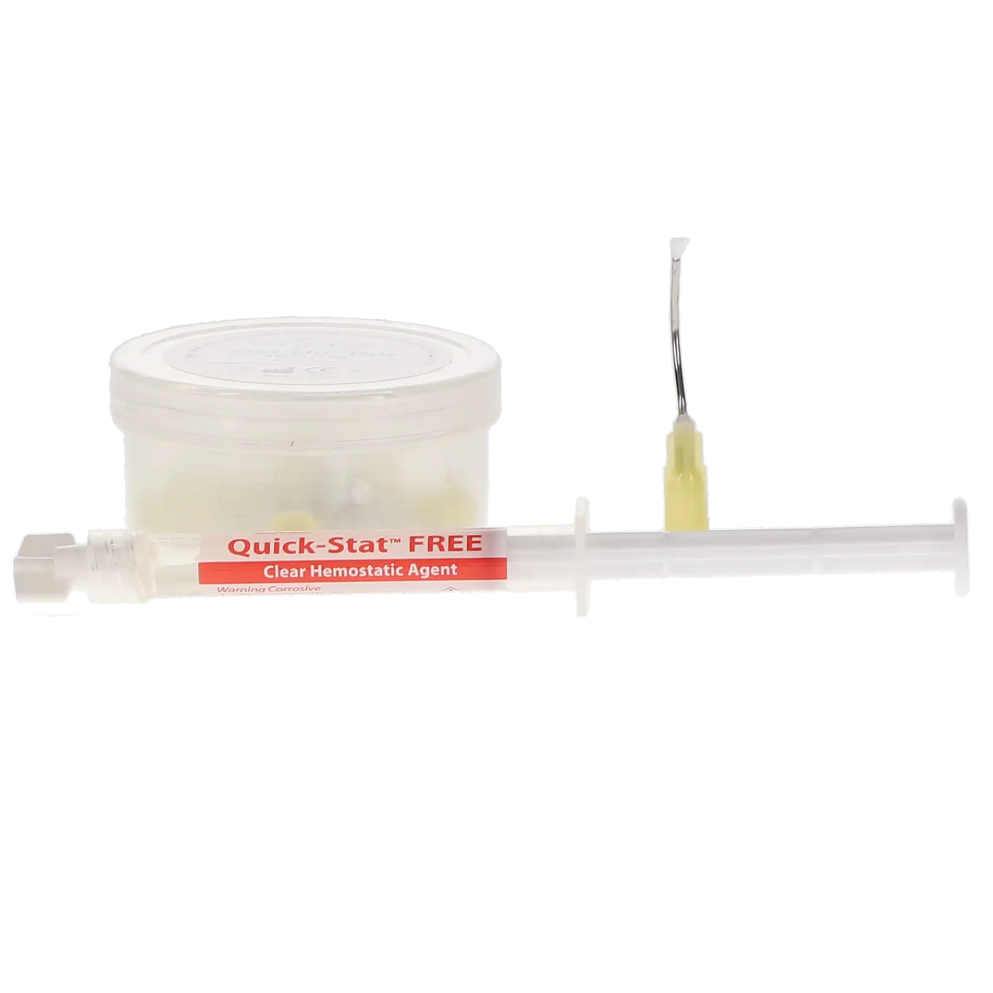 Quick-Stat FREE Clear Hemostatic Gel, 25% Aluminum Chloride, 1.2 mL Syringe Standard Kit, 4/Pk, 504600 thumbnail 6