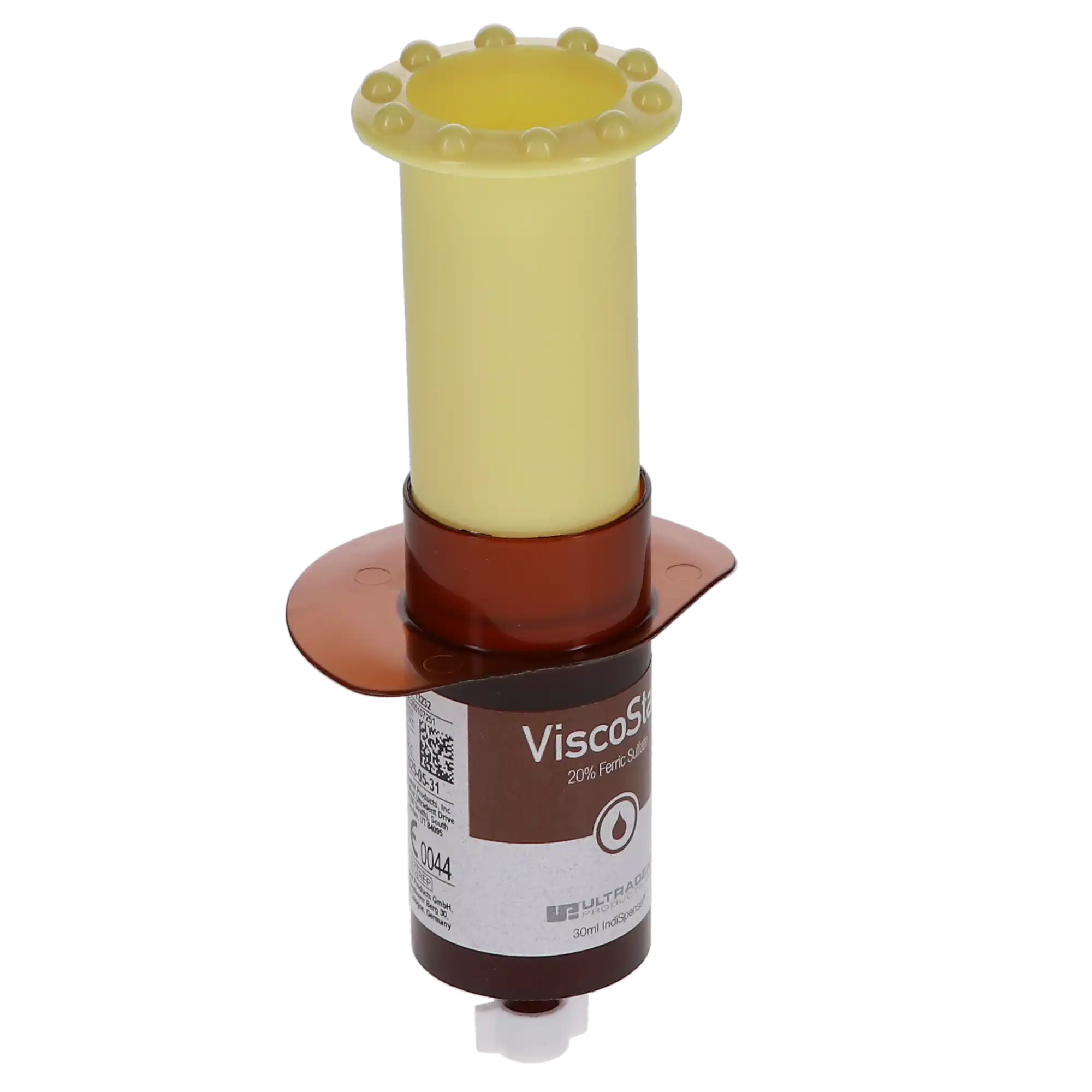 Ultradent ViscoStat Hemostatic Solution, IndiSpense Syringe Refill, 20% Ferric Sulfate, 30 mL, 1/Pk, 645 thumbnail 2