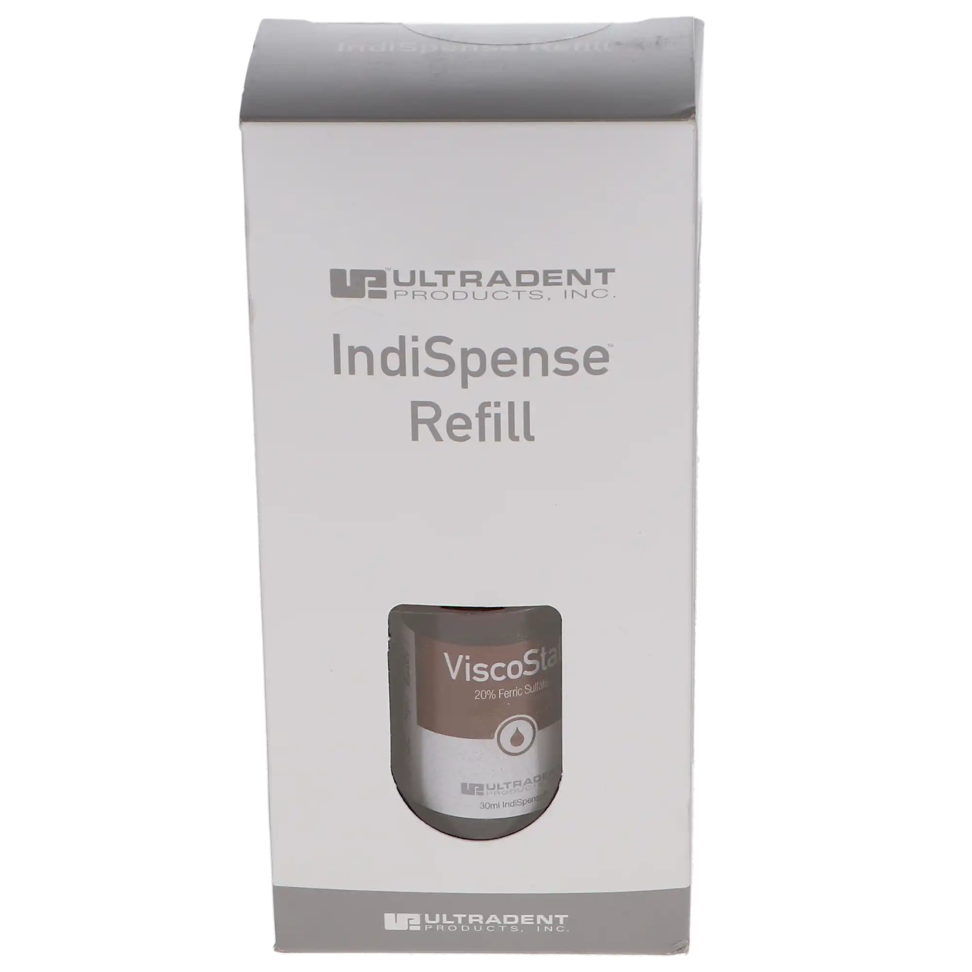 Ultradent ViscoStat Hemostatic Solution, IndiSpense Syringe Refill, 20% Ferric Sulfate, 30 mL, 1/Pk, 645 thumbnail 4