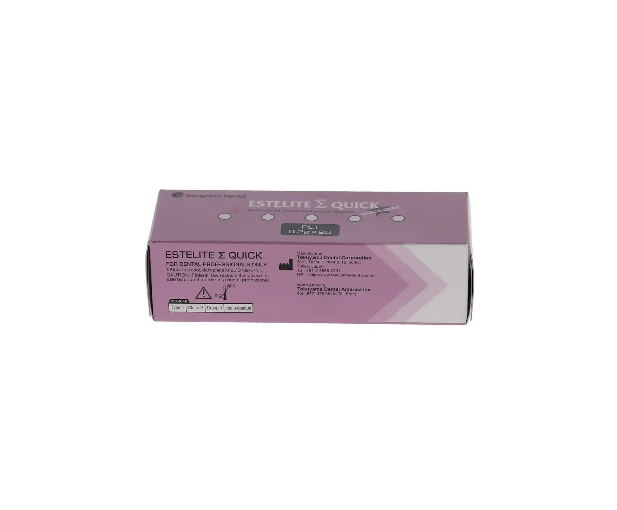 Estelite Sigma Quick Composite, Light-Cure, PLT Refill, Universal Viscosity, 0.2 g, A1, 20/Pk, 13310 thumbnail 9