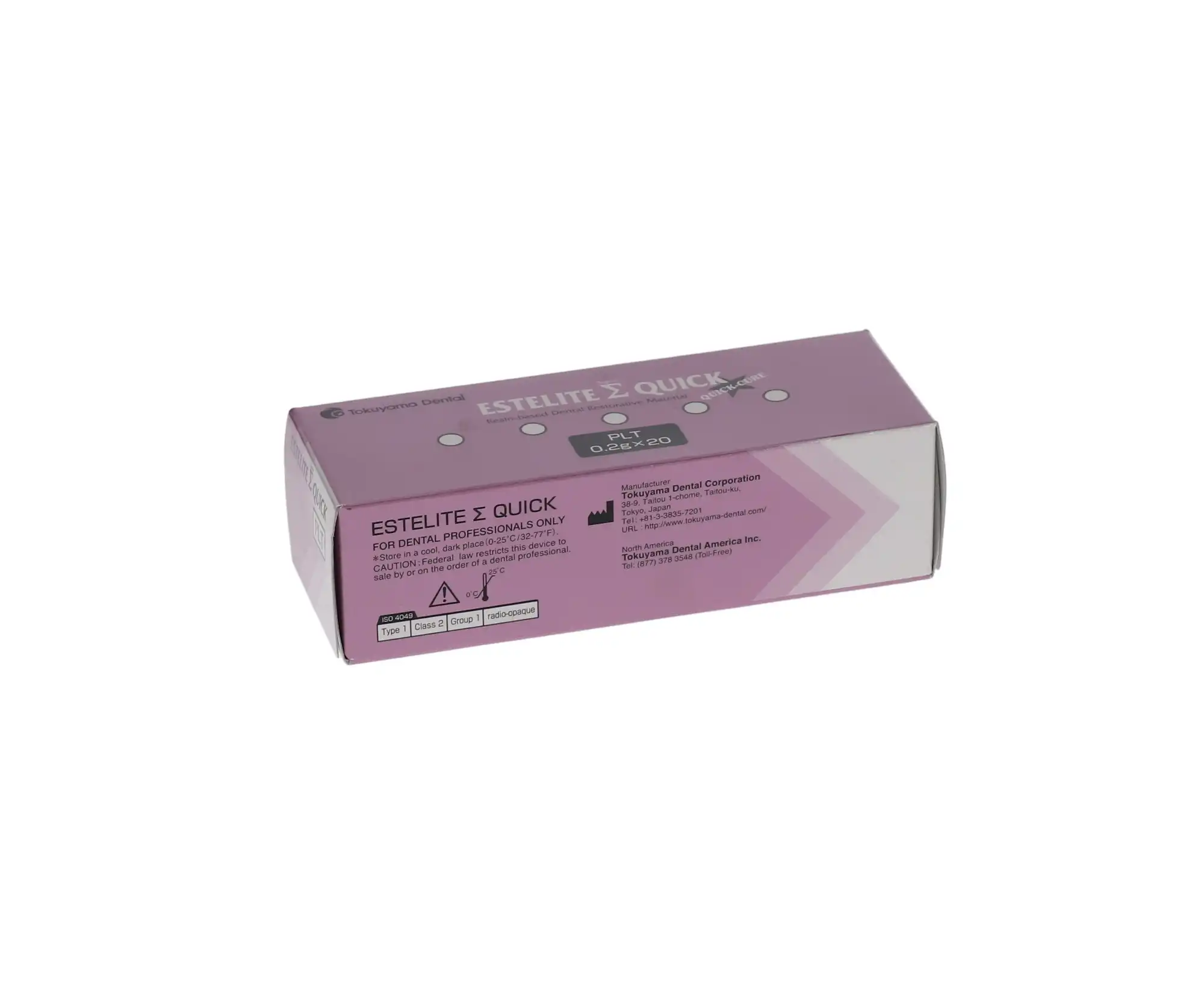 Estelite Sigma Quick Composite, Light-Cure, PLT Refill, Universal Viscosity, 0.2 g, A1, 20/Pk, 13310 thumbnail 10