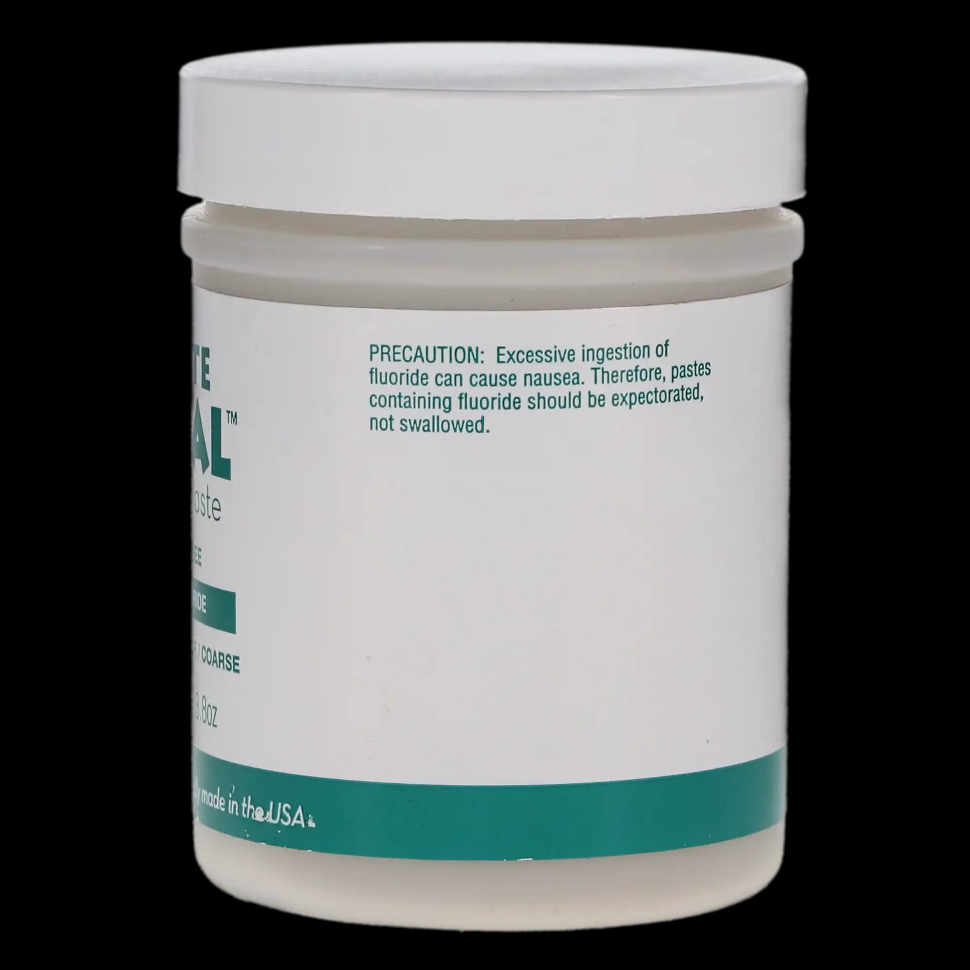 Coral Prophy Paste, White, Coarse, Mint/Spearmint, with Fluoride, 9 oz Jar, #033209 thumbnail 4