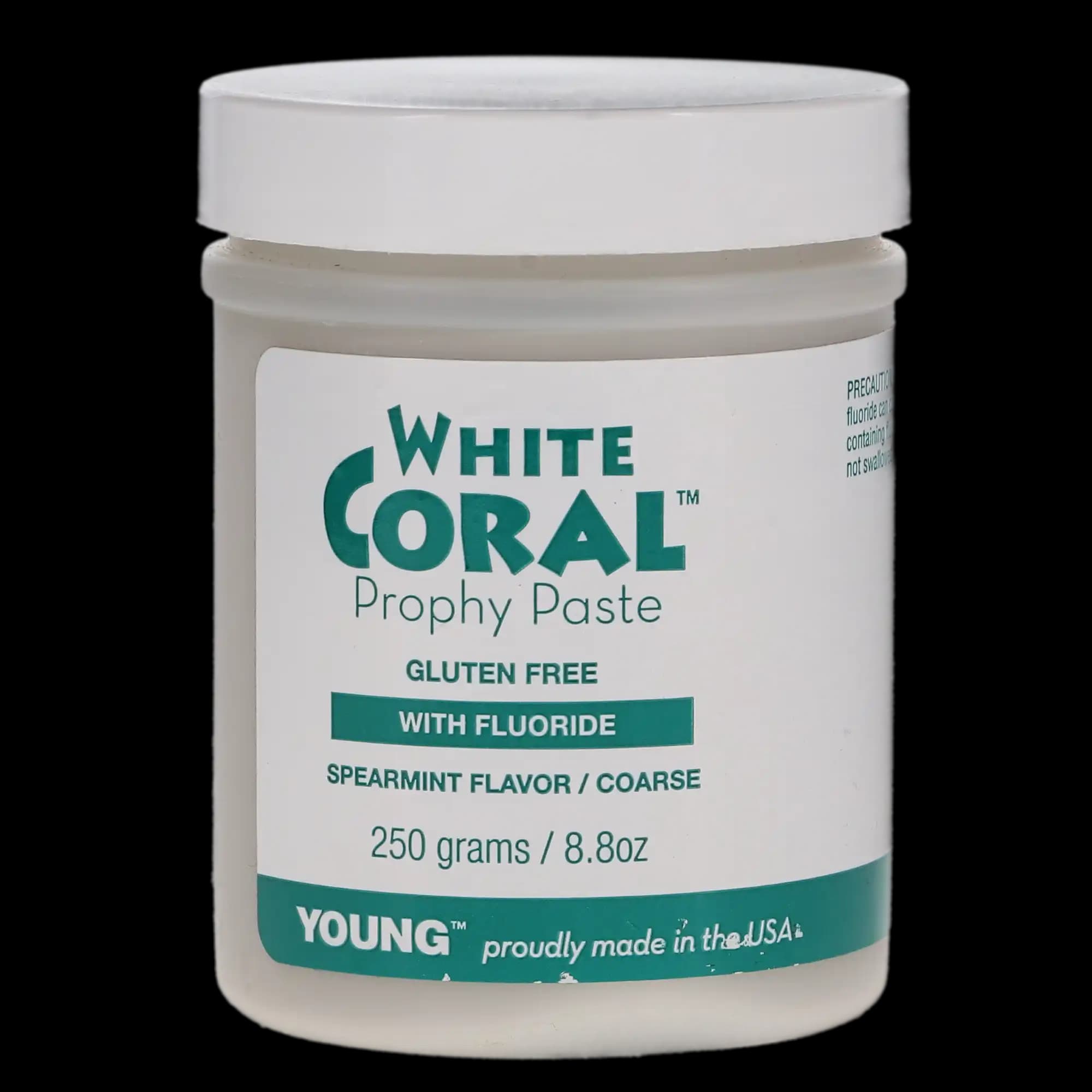 Coral Prophy Paste, White, Coarse, Mint/Spearmint, with Fluoride, 9 oz Jar, #033209 thumbnail 7
