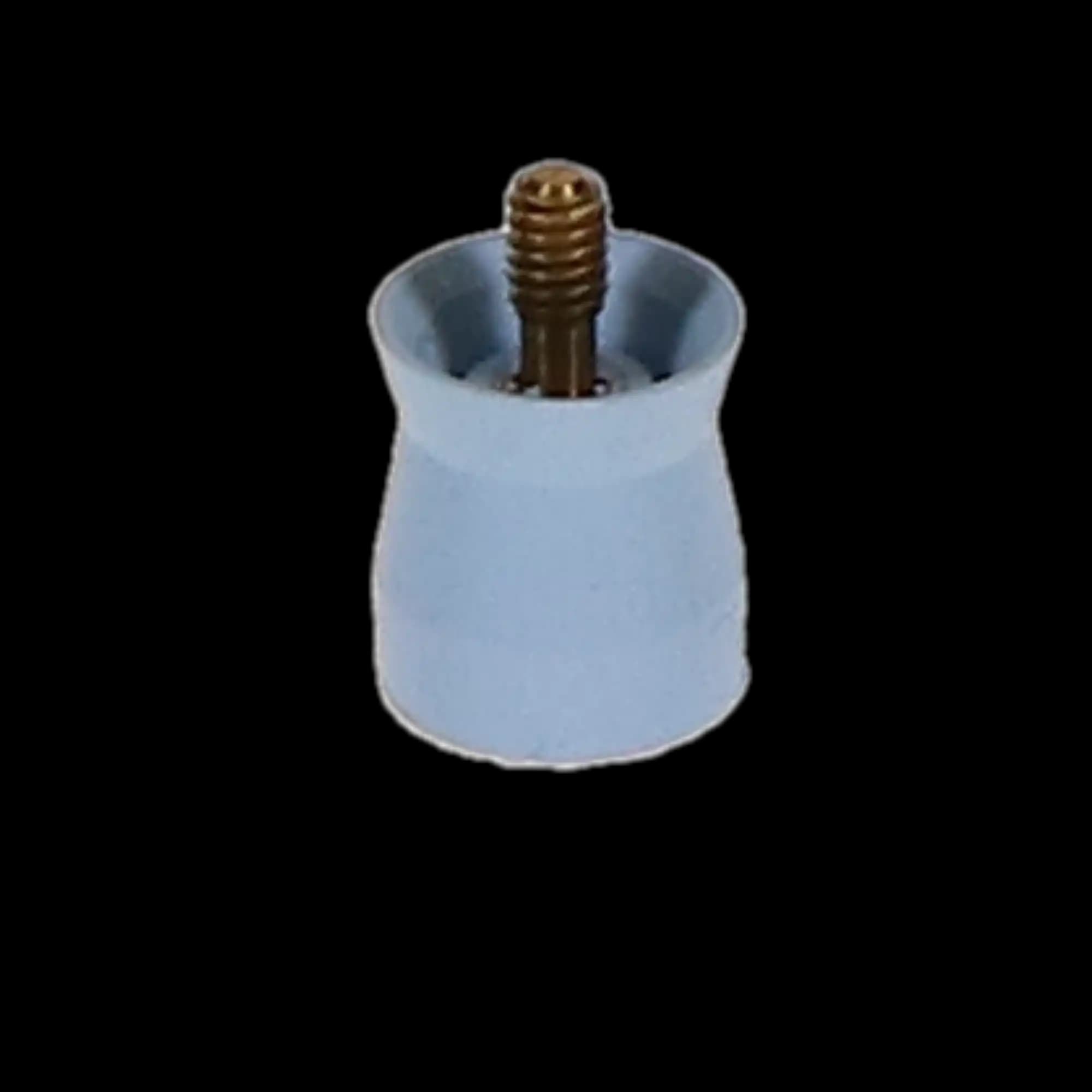 Young Dental Petite Web LF Prophy Cup, Firm, Light Blue, Screw-Type, Latex-Free, 144/Box, 054701 thumbnail 2