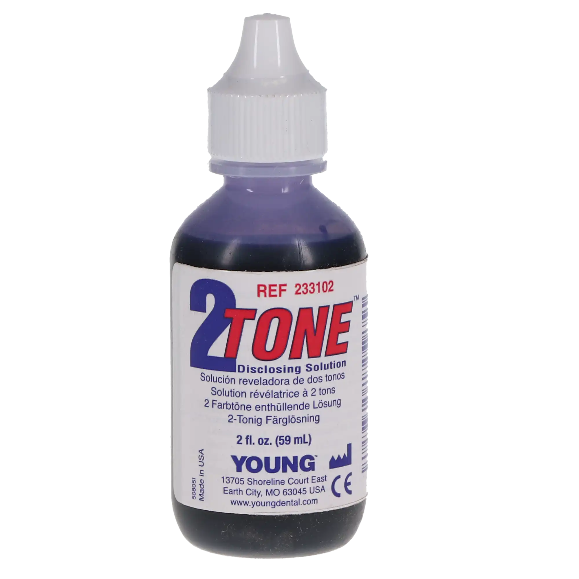Young Dental 2Tone Disclosing Solution, Liquid, 2 oz Bottle, 1/Pk, 233102 thumbnail 7