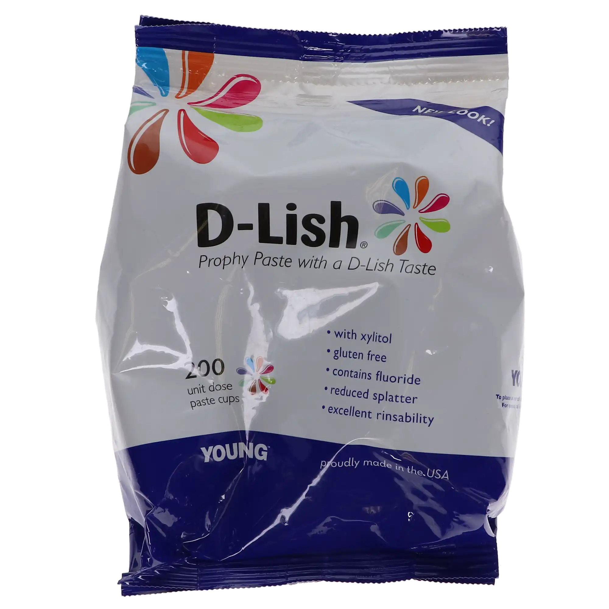 D-Lish Prophy Paste, Coarse Grit, Mint, Fluoride, Gluten Free, Unit Dose Cups, 200/Box, 300010 thumbnail 8
