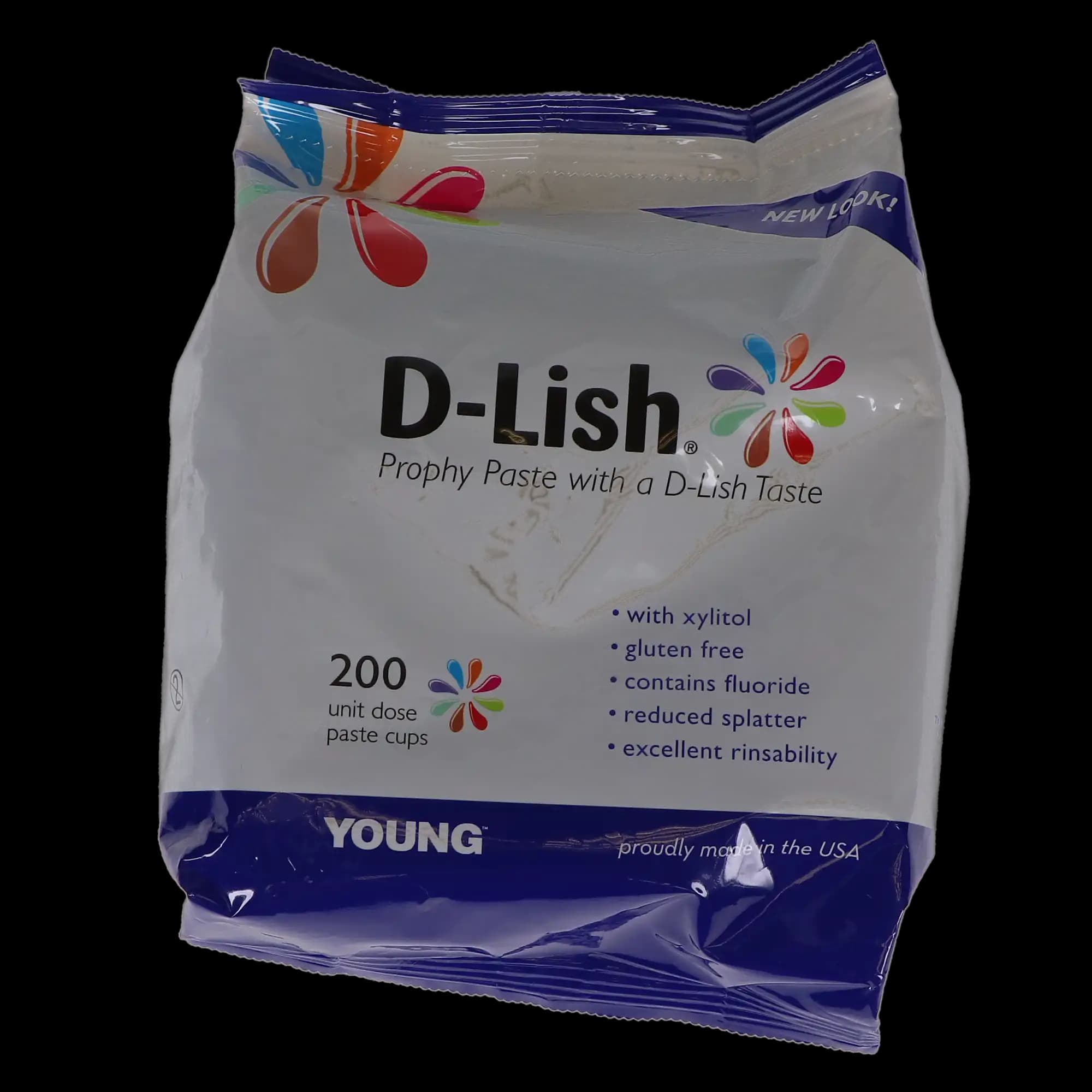 D-Lish Prophy Paste, Medium Grit, Mint, Gluten-Free with Fluoride, Unit Dose Cups, 200/Box, 300120 thumbnail 8