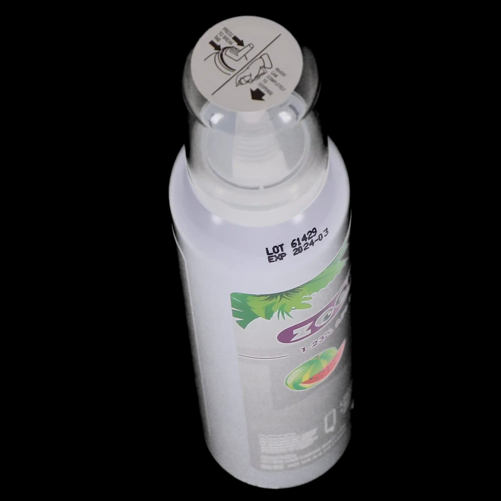 Zooby Fluoride Foam, 1.23% APF, Turtle Melon, 4.4 oz Can, 1/Pk, 616001 thumbnail 9